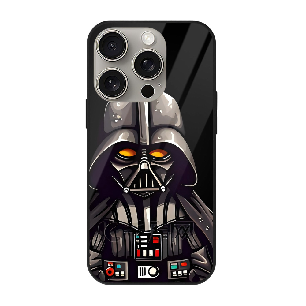 （画像用） スター・ウォーズ Star Wars 【iPhone15Pro対応】スマホケース 耐衝撃＆黄変防止 背面ガラス