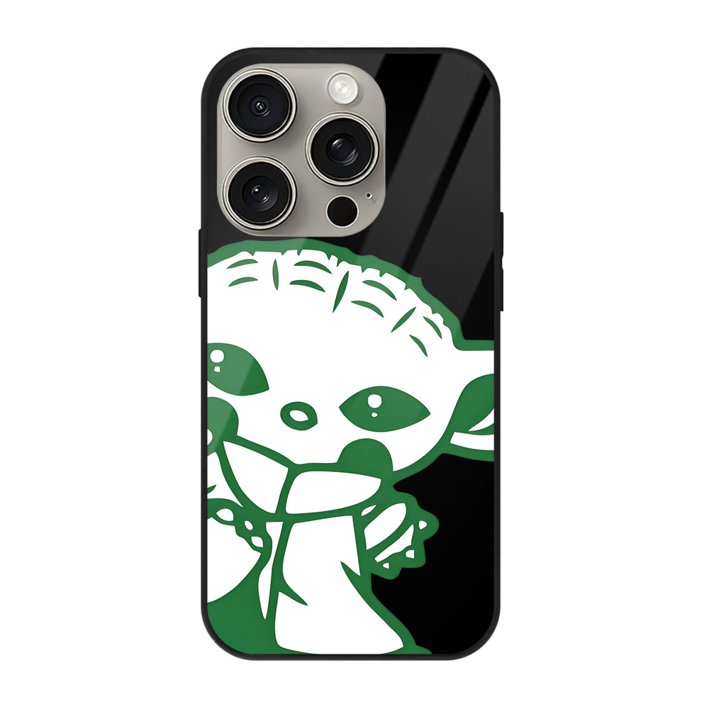 （画像用） スター・ウォーズ Star Wars 【iPhone15Pro対応】スマホケース 耐衝撃＆黄変防止 背面ガラス