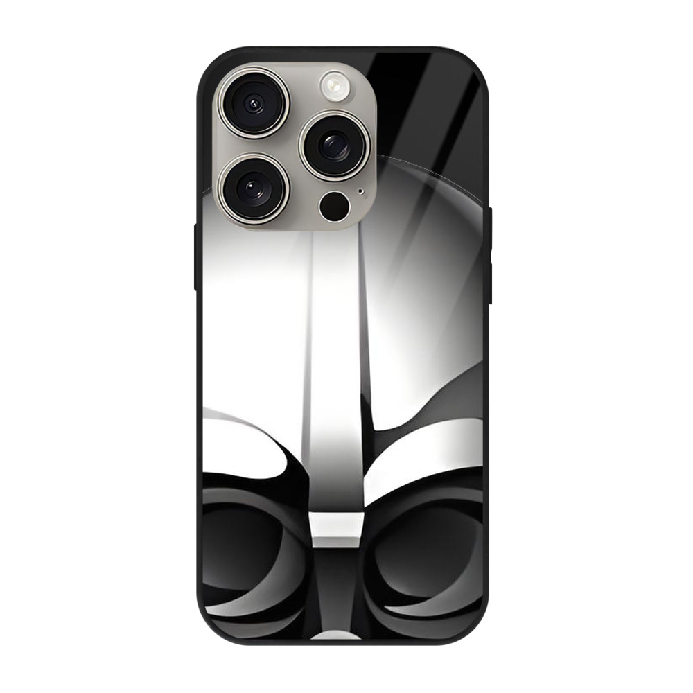 （画像用） スター・ウォーズ Star Wars 【iPhone15Pro対応】スマホケース 耐衝撃＆黄変防止 背面ガラス