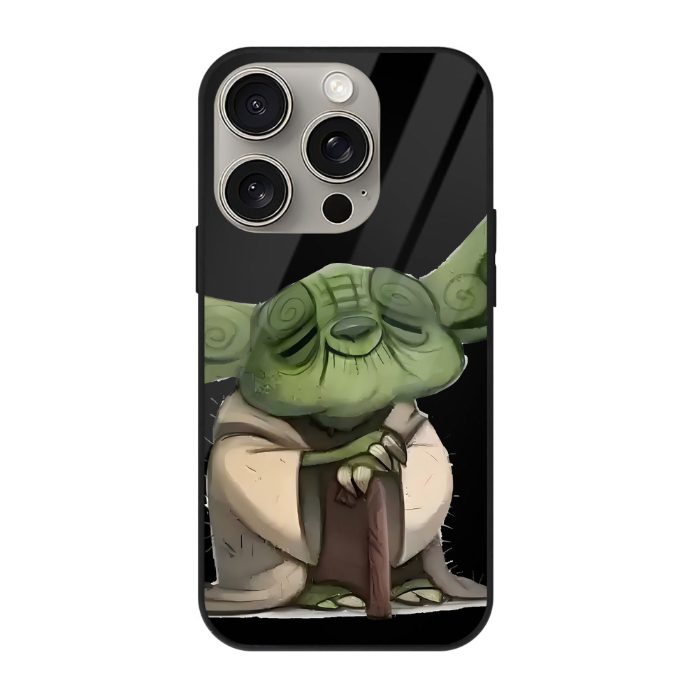 （画像用） スター・ウォーズ Star Wars 【iPhone15Pro対応】スマホケース 耐衝撃＆黄変防止 背面ガラス