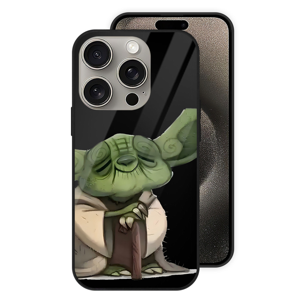 （画像用） スター・ウォーズ Star Wars 【iPhone15Pro対応】スマホケース 耐衝撃＆黄変防止 背面ガラス
