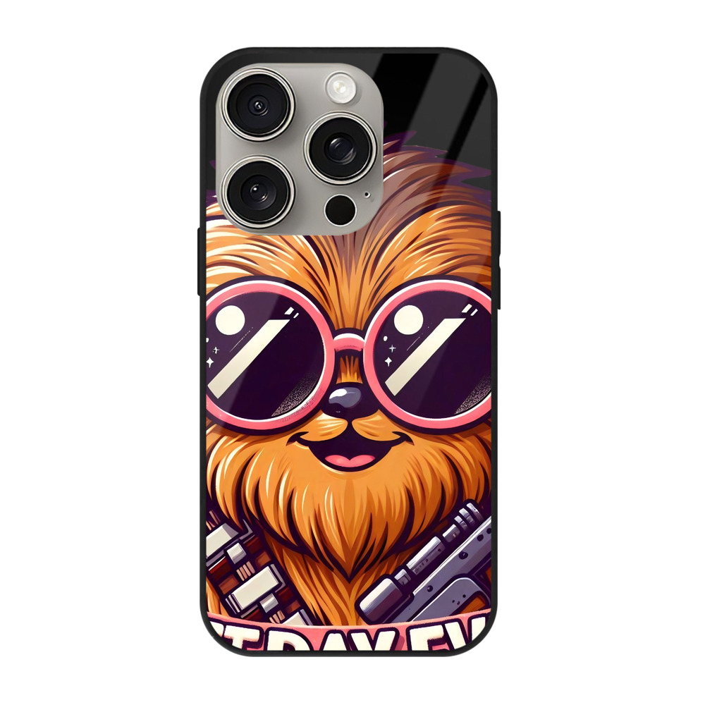 （画像用） スター・ウォーズ Star Wars 【iPhone15Pro対応】スマホケース 耐衝撃＆黄変防止 背面ガラス