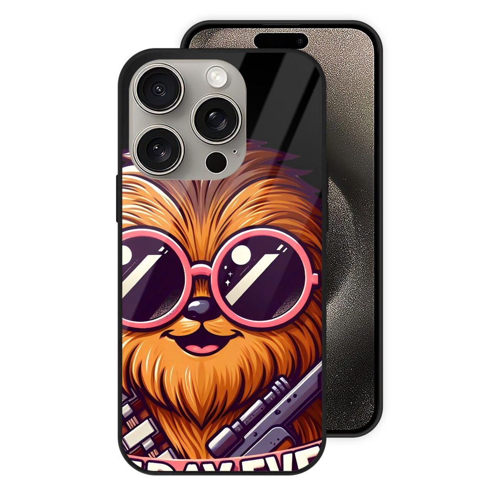 （画像用） スター・ウォーズ Star Wars 【iPhone15Pro対応】スマホケース 耐衝撃＆黄変防止 背面ガラス