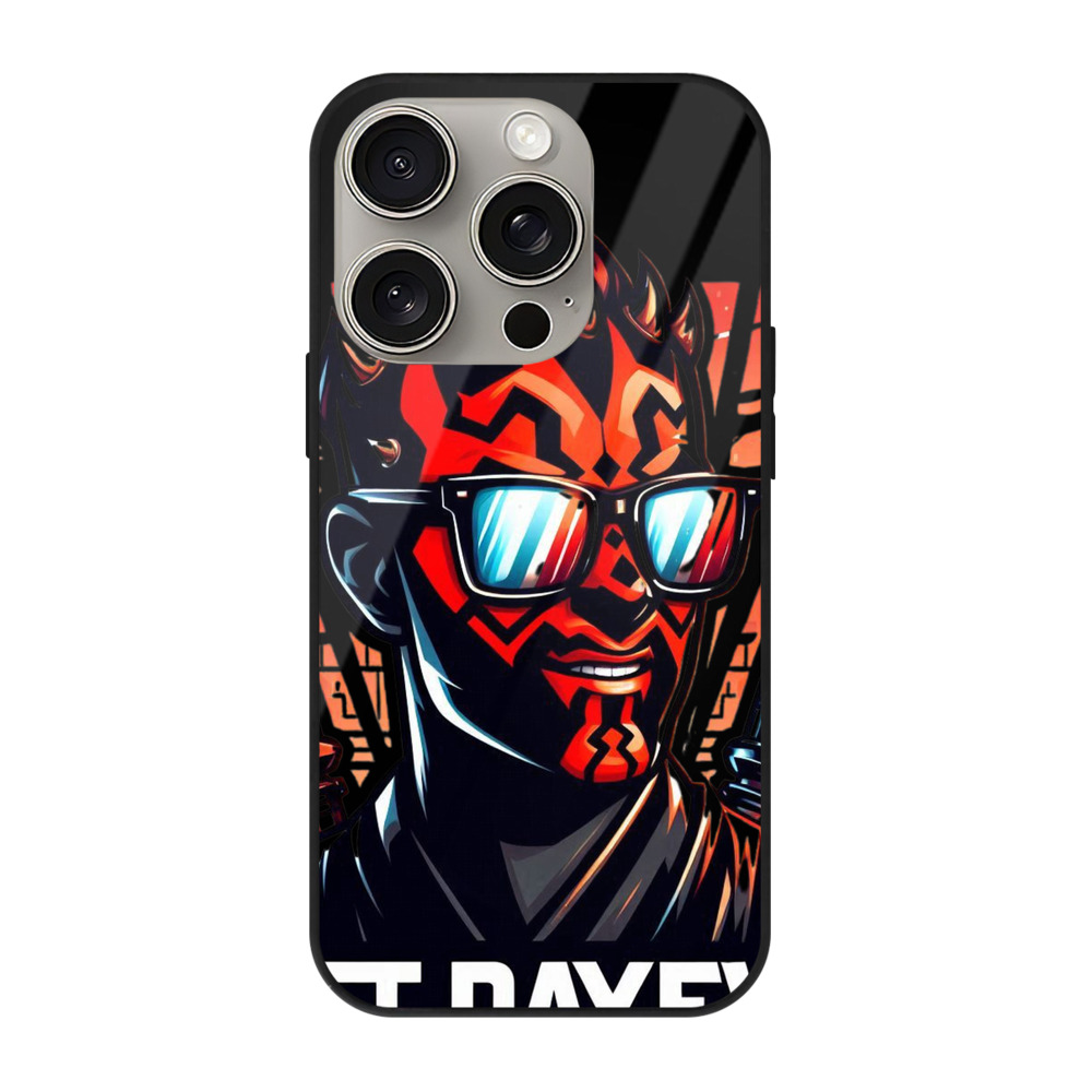 （画像用） スター・ウォーズ Star Wars 【iPhone15Pro対応】スマホケース 耐衝撃＆黄変防止 背面ガラス