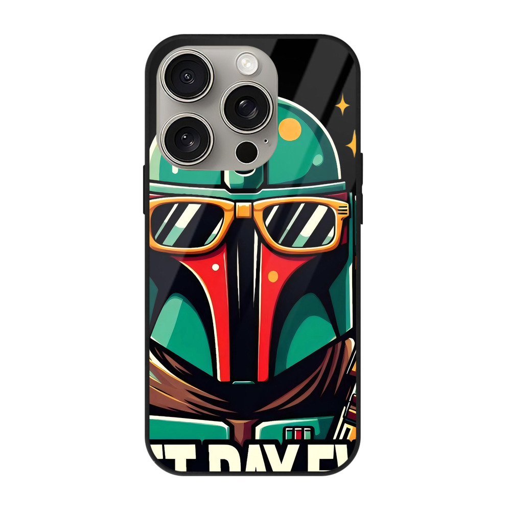 （画像用） スター・ウォーズ Star Wars 【iPhone15Pro対応】スマホケース 耐衝撃＆黄変防止 背面ガラス