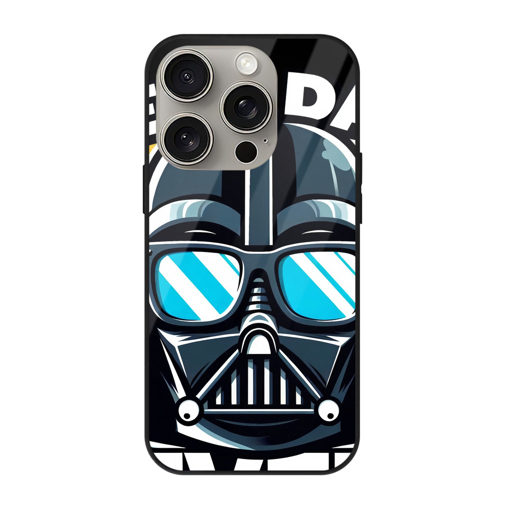 （画像用） スター・ウォーズ Star Wars 【iPhone15Pro対応】スマホケース 耐衝撃＆黄変防止 背面ガラス