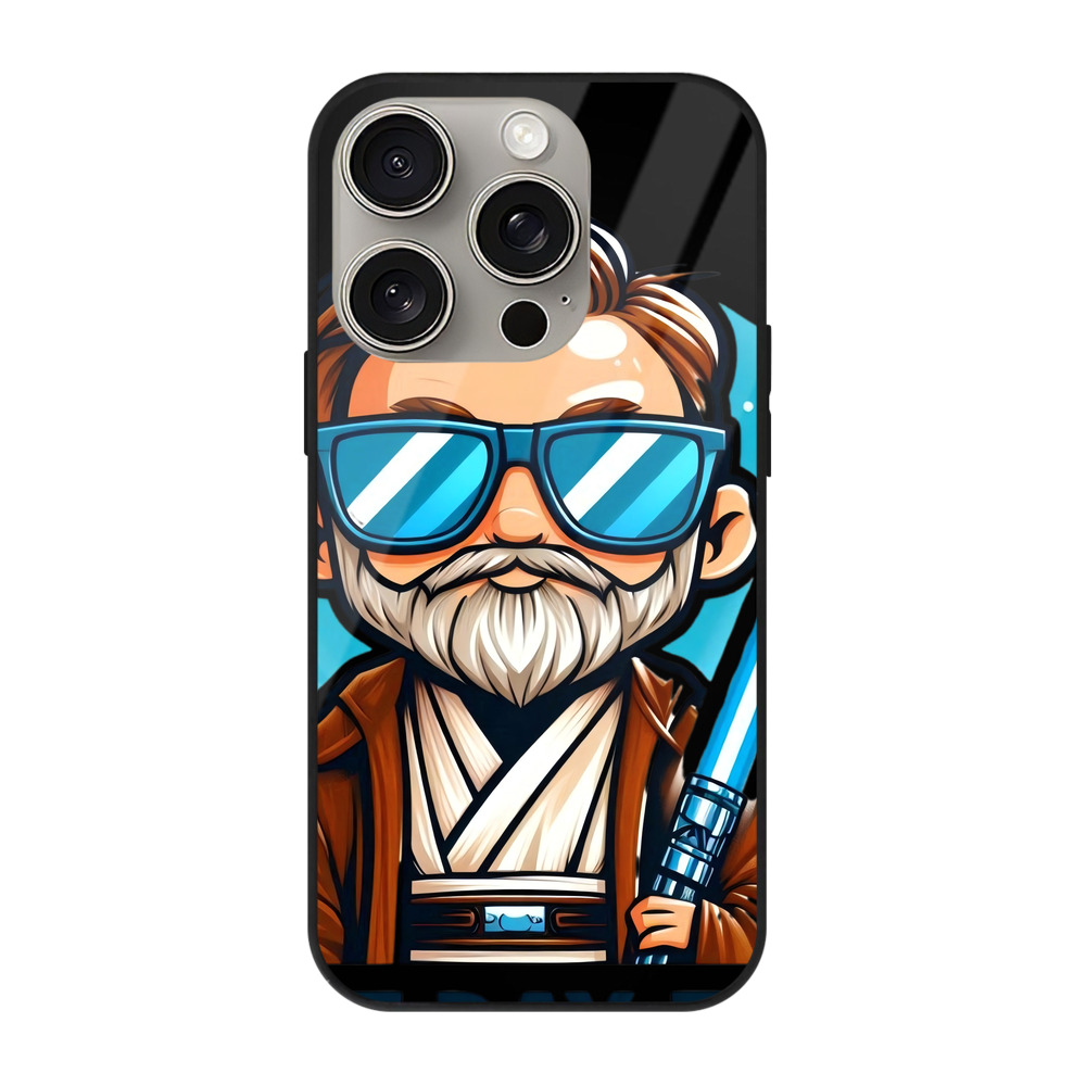（画像用） スター・ウォーズ Star Wars 【iPhone15Pro対応】スマホケース 耐衝撃＆黄変防止 背面ガラス