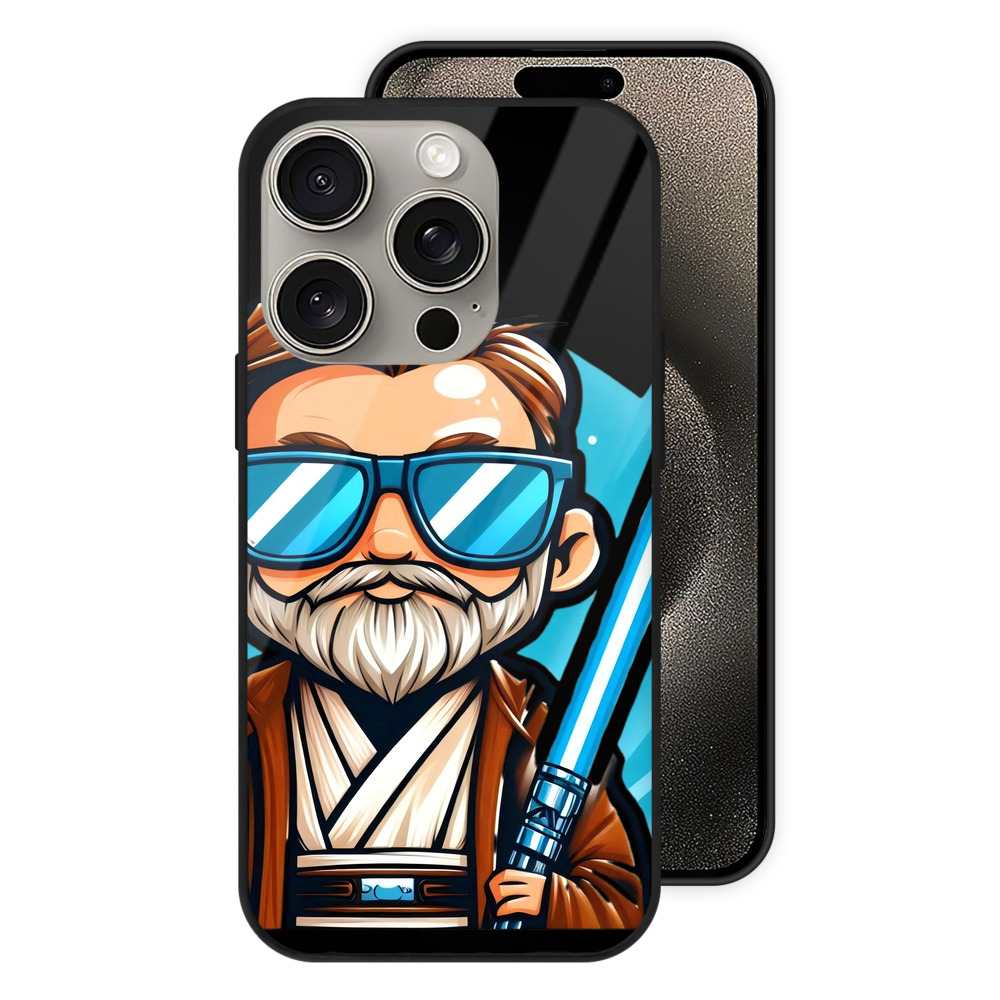 （画像用） スター・ウォーズ Star Wars 【iPhone15Pro対応】スマホケース 耐衝撃＆黄変防止 背面ガラス