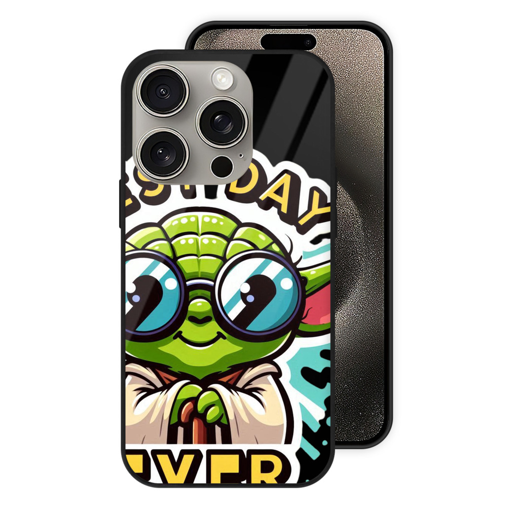 （画像用） スター・ウォーズ Star Wars 【iPhone15Pro対応】スマホケース 耐衝撃＆黄変防止 背面ガラス