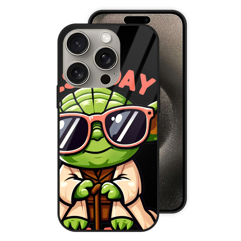 （画像用） スター・ウォーズ Star Wars 【iPhone15Pro対応】スマホケース 耐衝撃＆黄変防止 背面ガラス