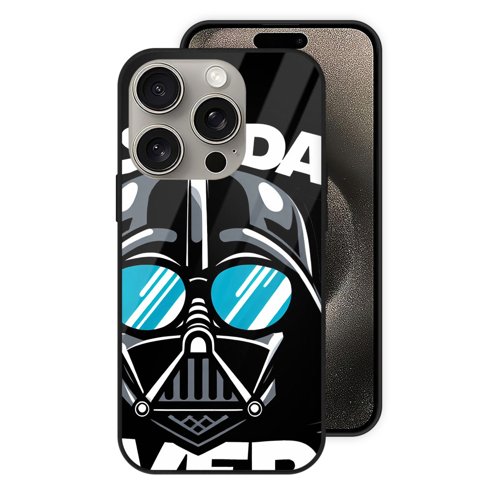 （画像用） スター・ウォーズ Star Wars 【iPhone15Pro対応】スマホケース 耐衝撃＆黄変防止 背面ガラス