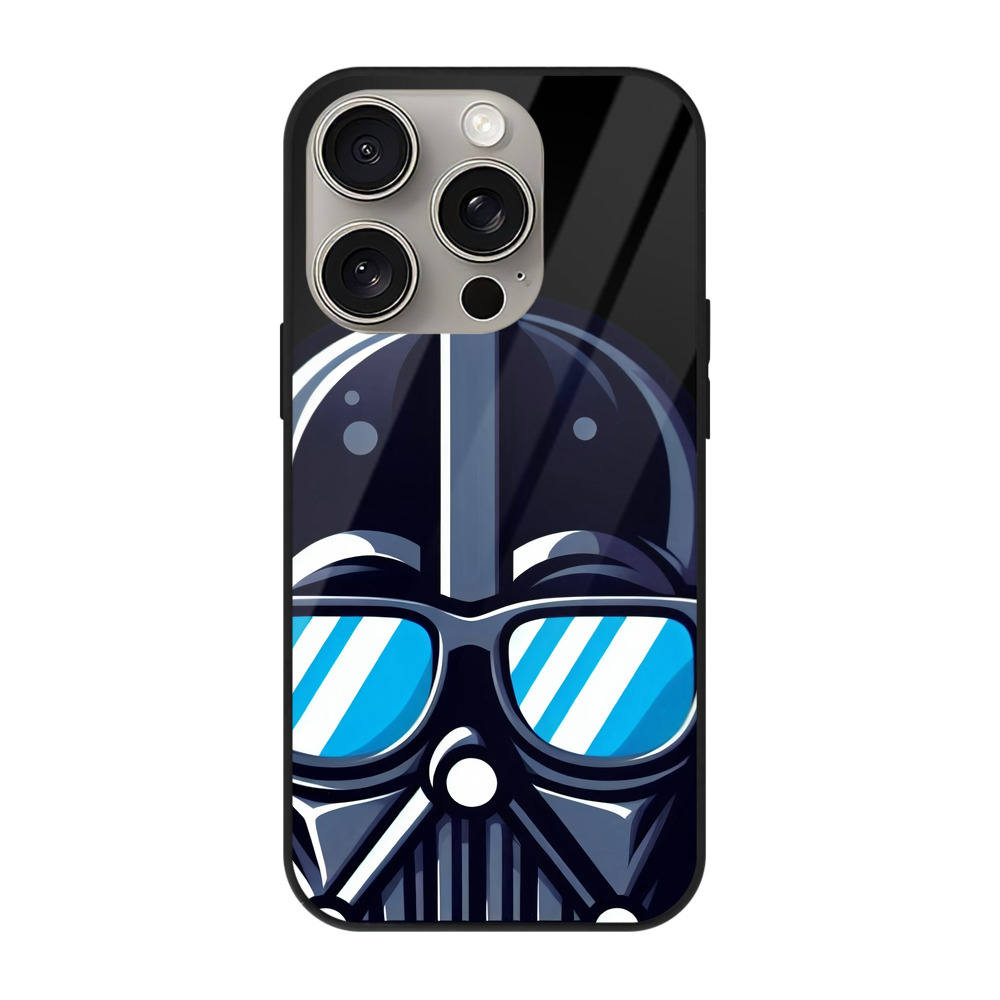 （画像用） スター・ウォーズ Star Wars 【iPhone15Pro対応】スマホケース 耐衝撃＆黄変防止 背面ガラス