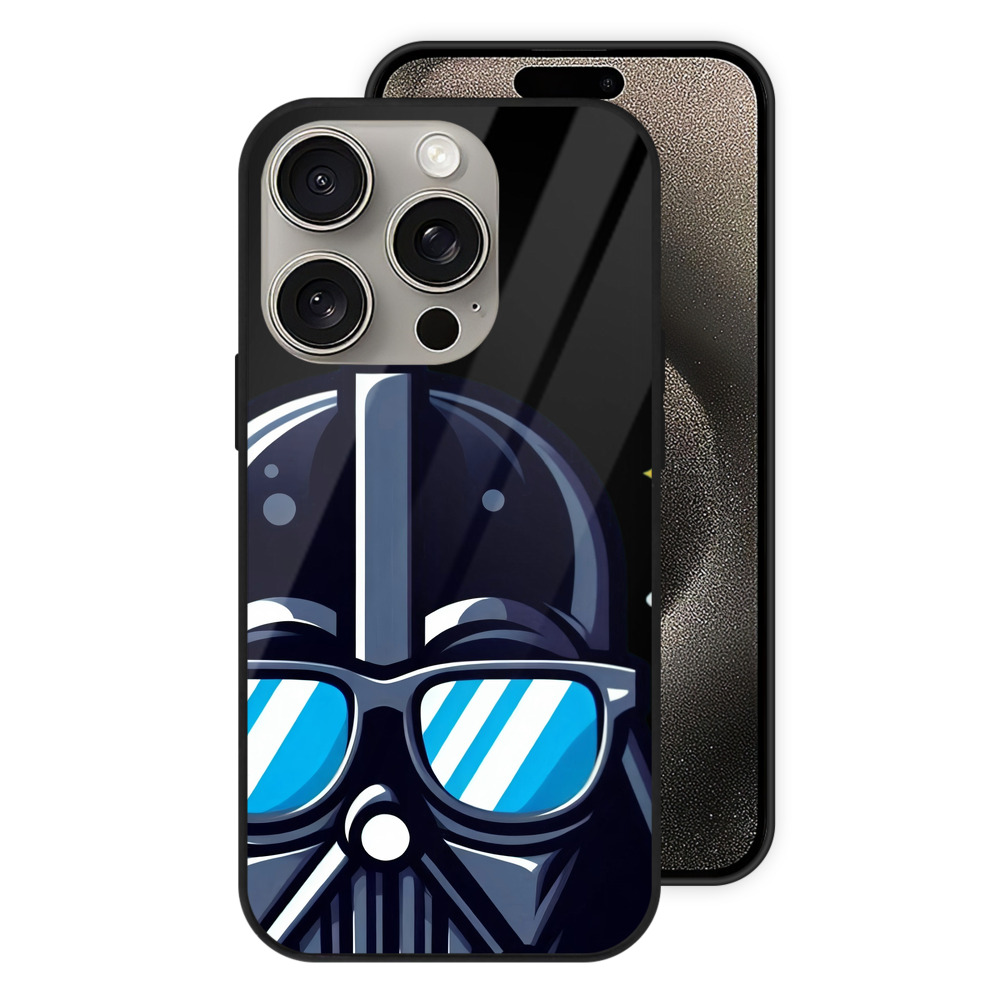 （画像用） スター・ウォーズ Star Wars 【iPhone15Pro対応】スマホケース 耐衝撃＆黄変防止 背面ガラス