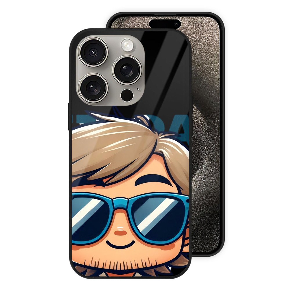 （画像用） スター・ウォーズ Star Wars 【iPhone15Pro対応】スマホケース 耐衝撃＆黄変防止 背面ガラス