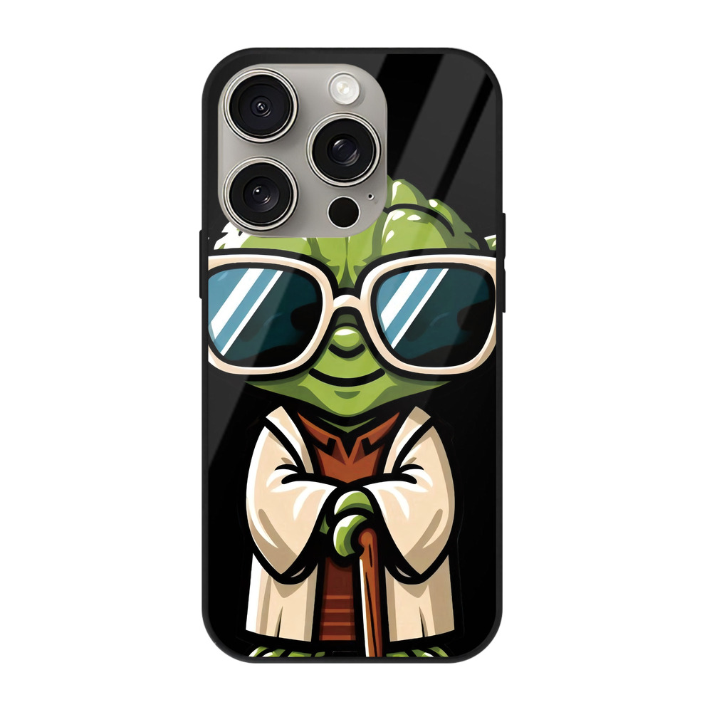 （画像用） スター・ウォーズ Star Wars 【iPhone15Pro対応】スマホケース 耐衝撃＆黄変防止 背面ガラス