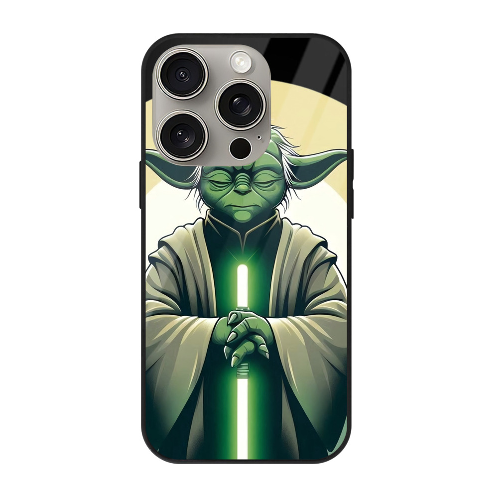 （画像用） スター・ウォーズ Star Wars 【iPhone15Pro対応】スマホケース 耐衝撃＆黄変防止 背面ガラス