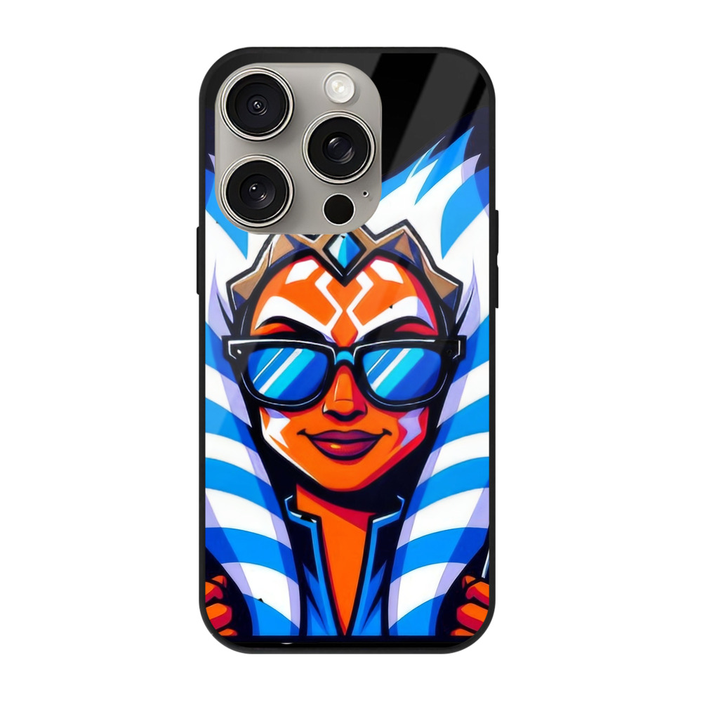 （画像用） スター・ウォーズ Star Wars 【iPhone15Pro対応】スマホケース 耐衝撃＆黄変防止 背面ガラス