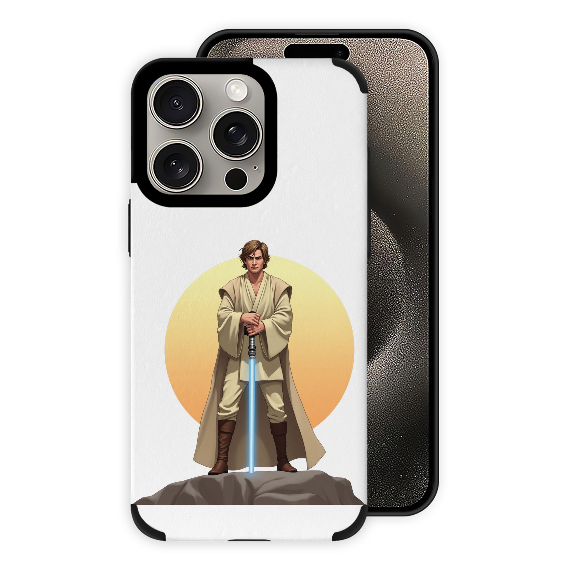（画像用） スター・ウォーズ Star Wars 【iPhone15ProMax対応】 PUレザー スマホケース 耐衝撃＆黄変防止