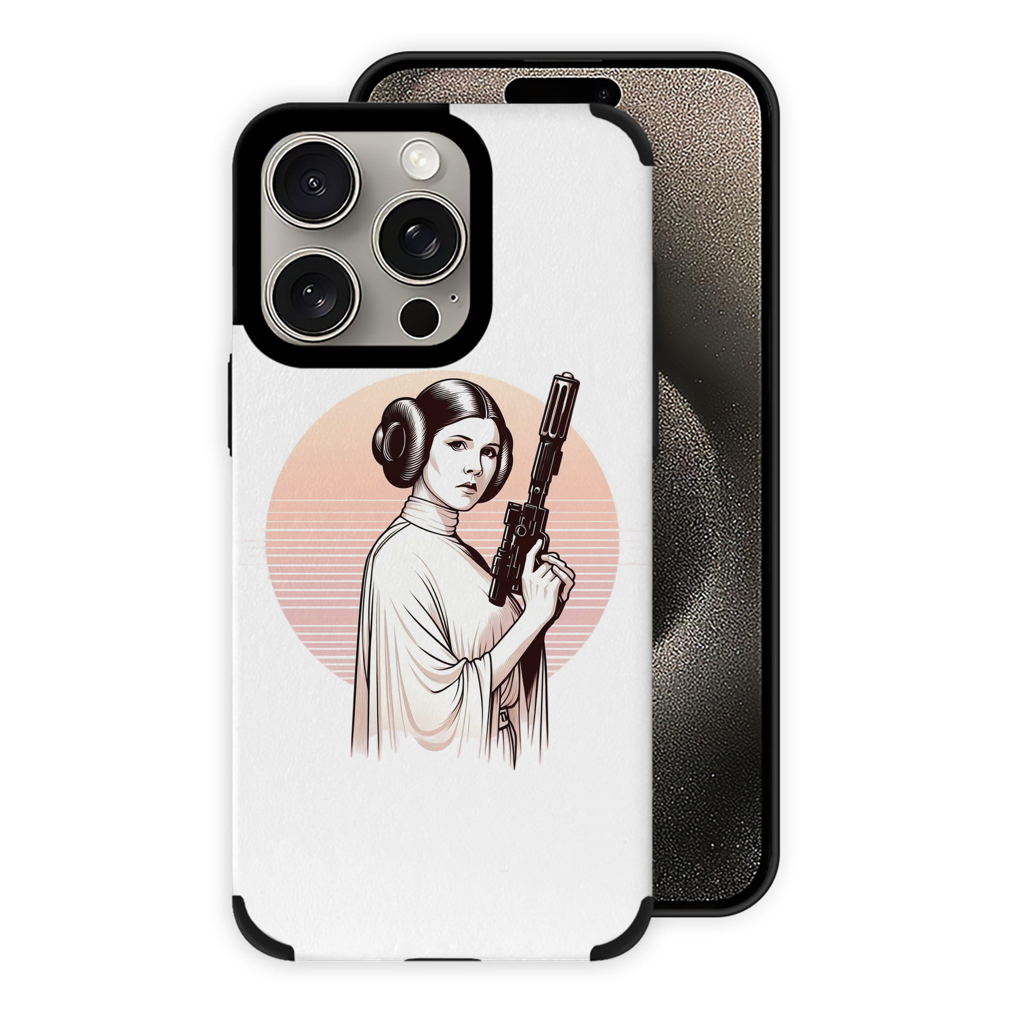 （画像用） スター・ウォーズ Star Wars 【iPhone15ProMax対応】 PUレザー スマホケース 耐衝撃＆黄変防止
