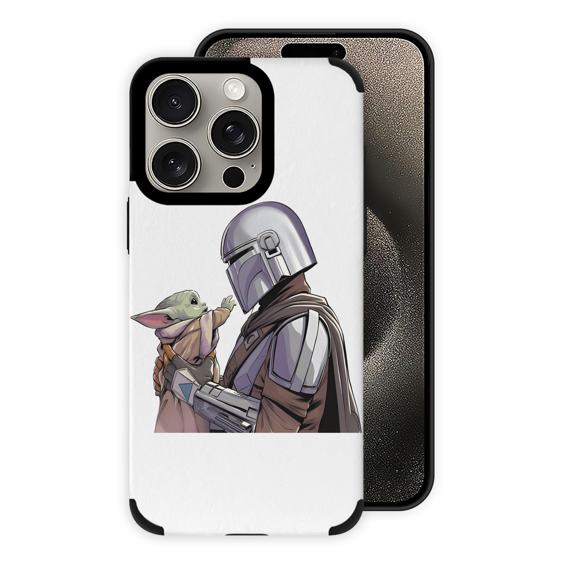 （画像用） スター・ウォーズ Star Wars 【iPhone15ProMax対応】 PUレザー スマホケース 耐衝撃＆黄変防止