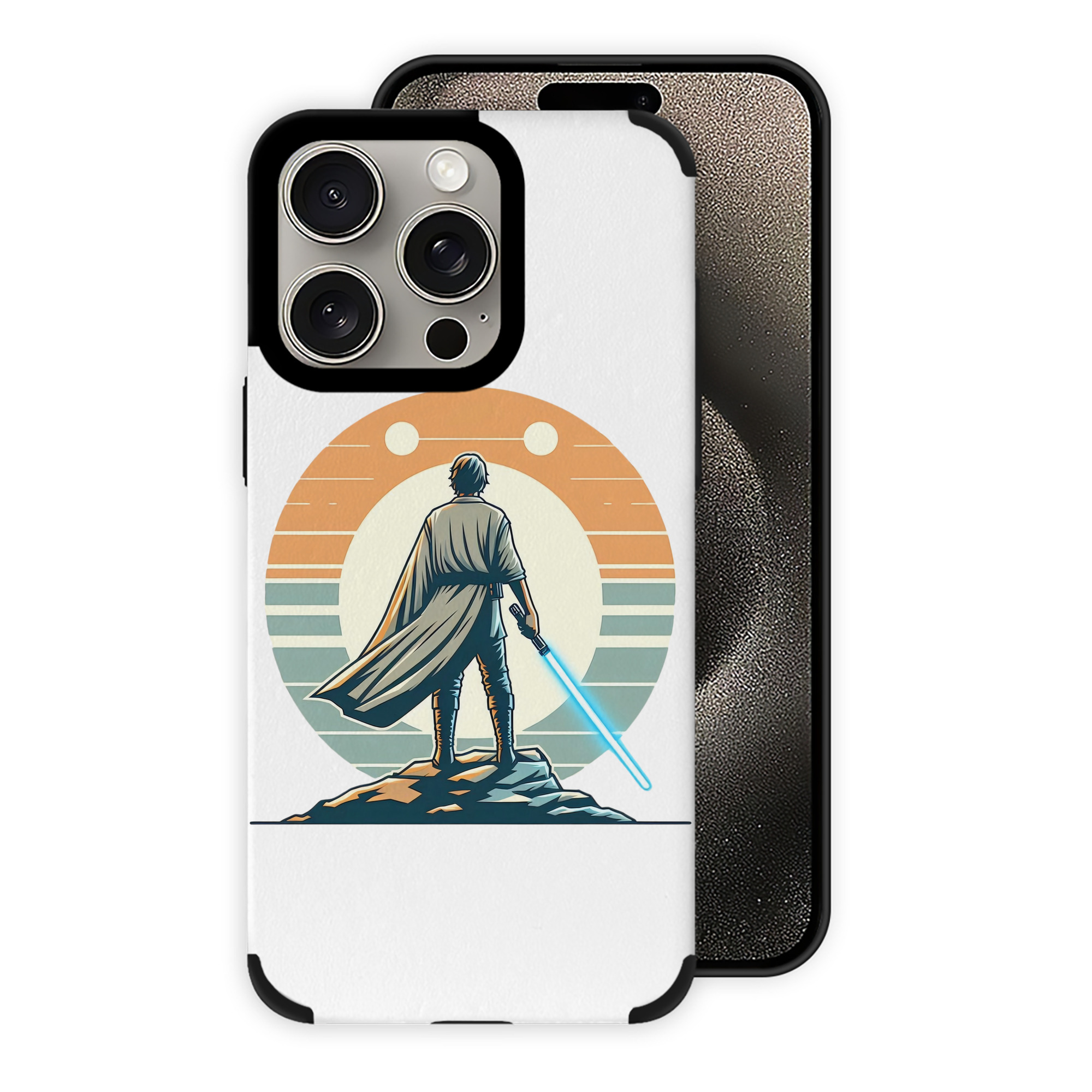 （画像用） スター・ウォーズ Star Wars 【iPhone15ProMax対応】 PUレザー スマホケース 耐衝撃＆黄変防止