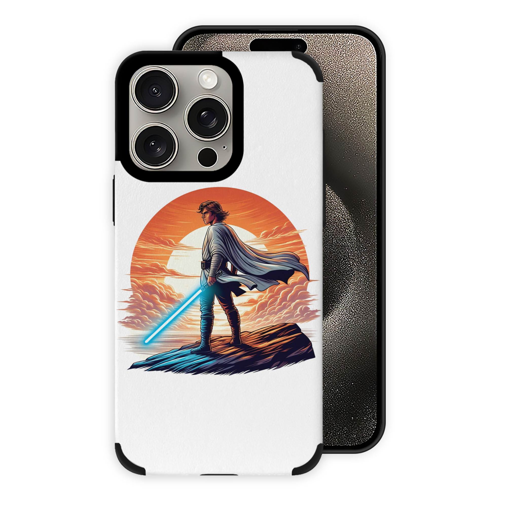 （画像用） スター・ウォーズ Star Wars 【iPhone15ProMax対応】 PUレザー スマホケース 耐衝撃＆黄変防止