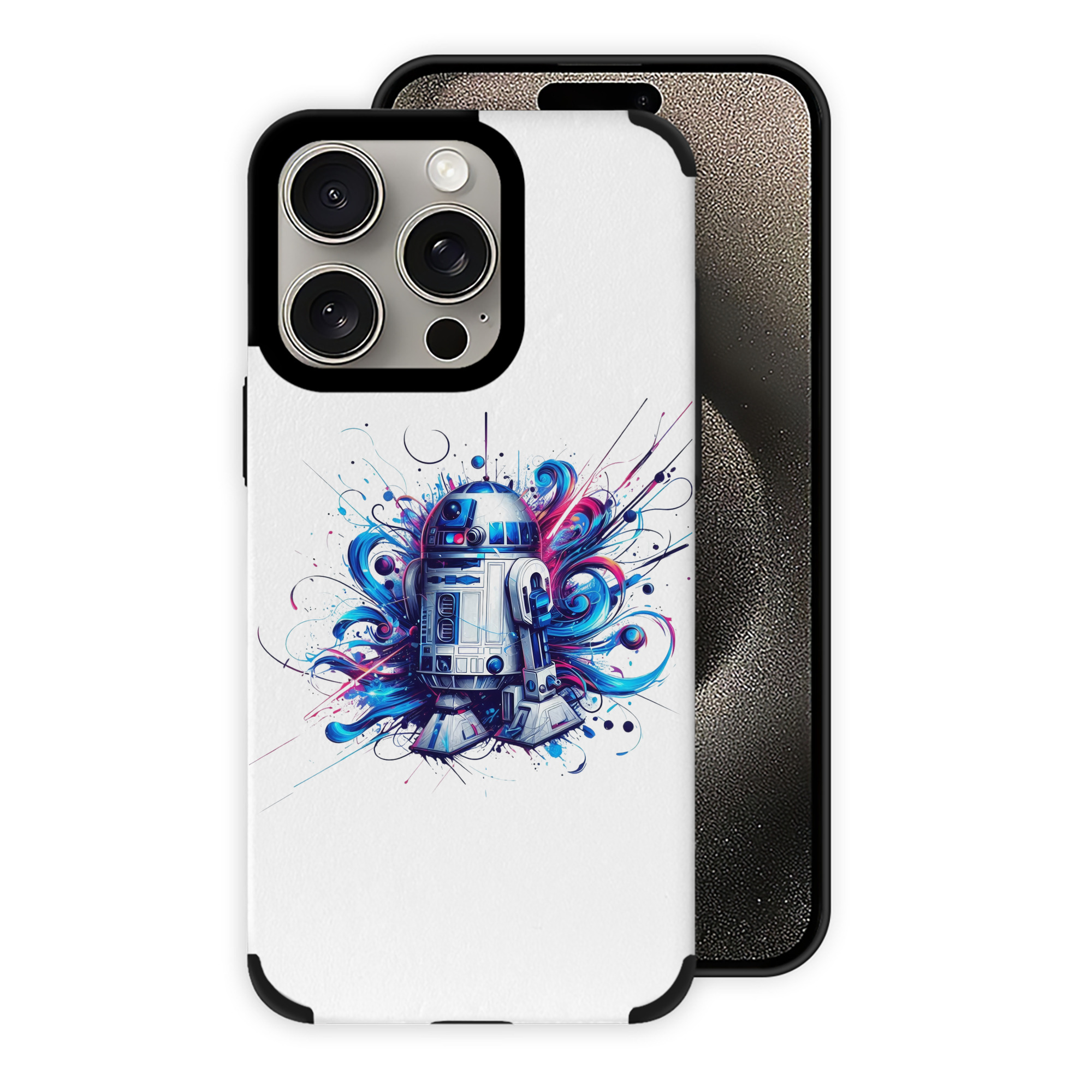 （画像用） スター・ウォーズ Star Wars 【iPhone15ProMax対応】 PUレザー スマホケース 耐衝撃＆黄変防止
