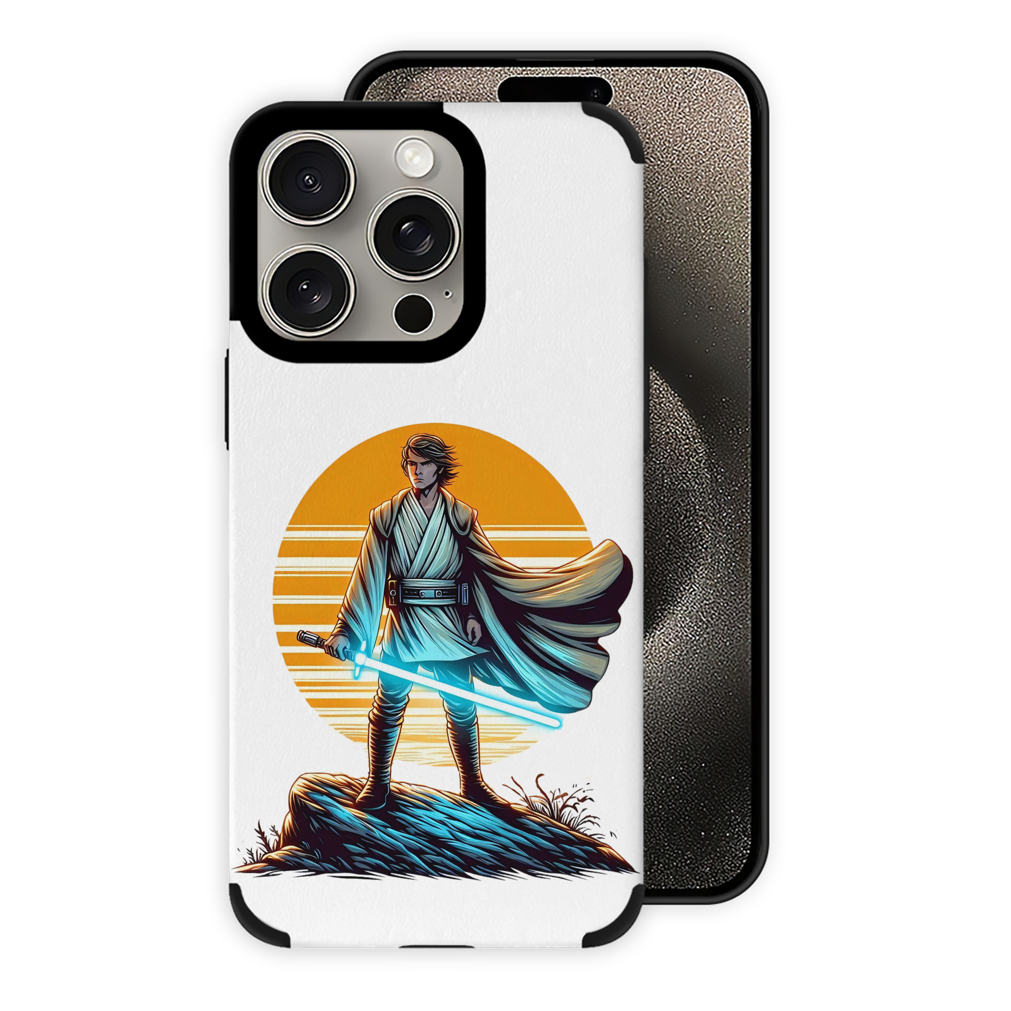 （画像用） スター・ウォーズ Star Wars 【iPhone15ProMax対応】 PUレザー スマホケース 耐衝撃＆黄変防止
