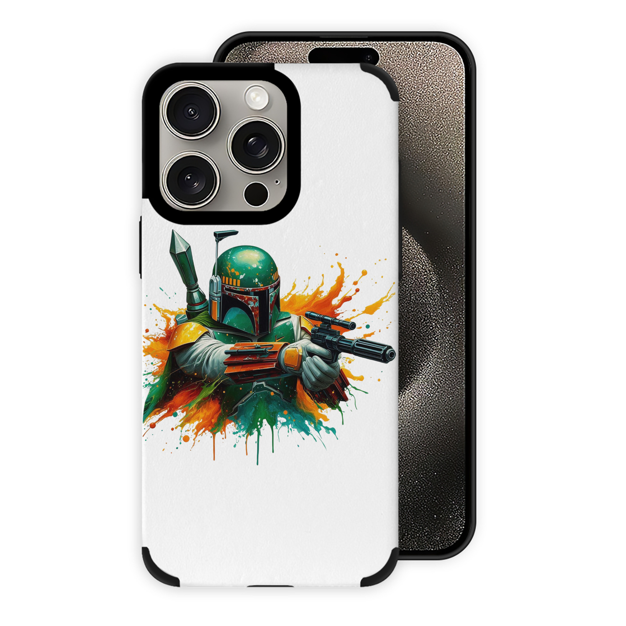 （画像用） スター・ウォーズ Star Wars 【iPhone15ProMax対応】 PUレザー スマホケース 耐衝撃＆黄変防止