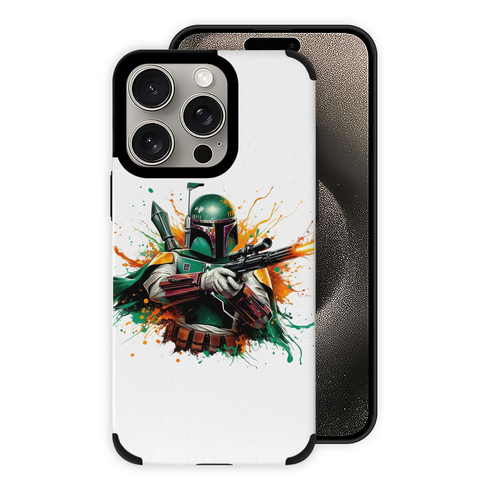 （画像用） スター・ウォーズ Star Wars 【iPhone15ProMax対応】 PUレザー スマホケース 耐衝撃＆黄変防止