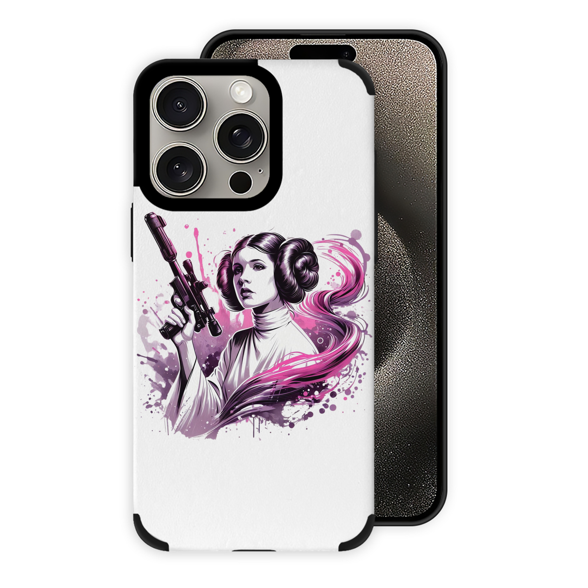（画像用） スター・ウォーズ Star Wars 【iPhone15ProMax対応】 PUレザー スマホケース 耐衝撃＆黄変防止