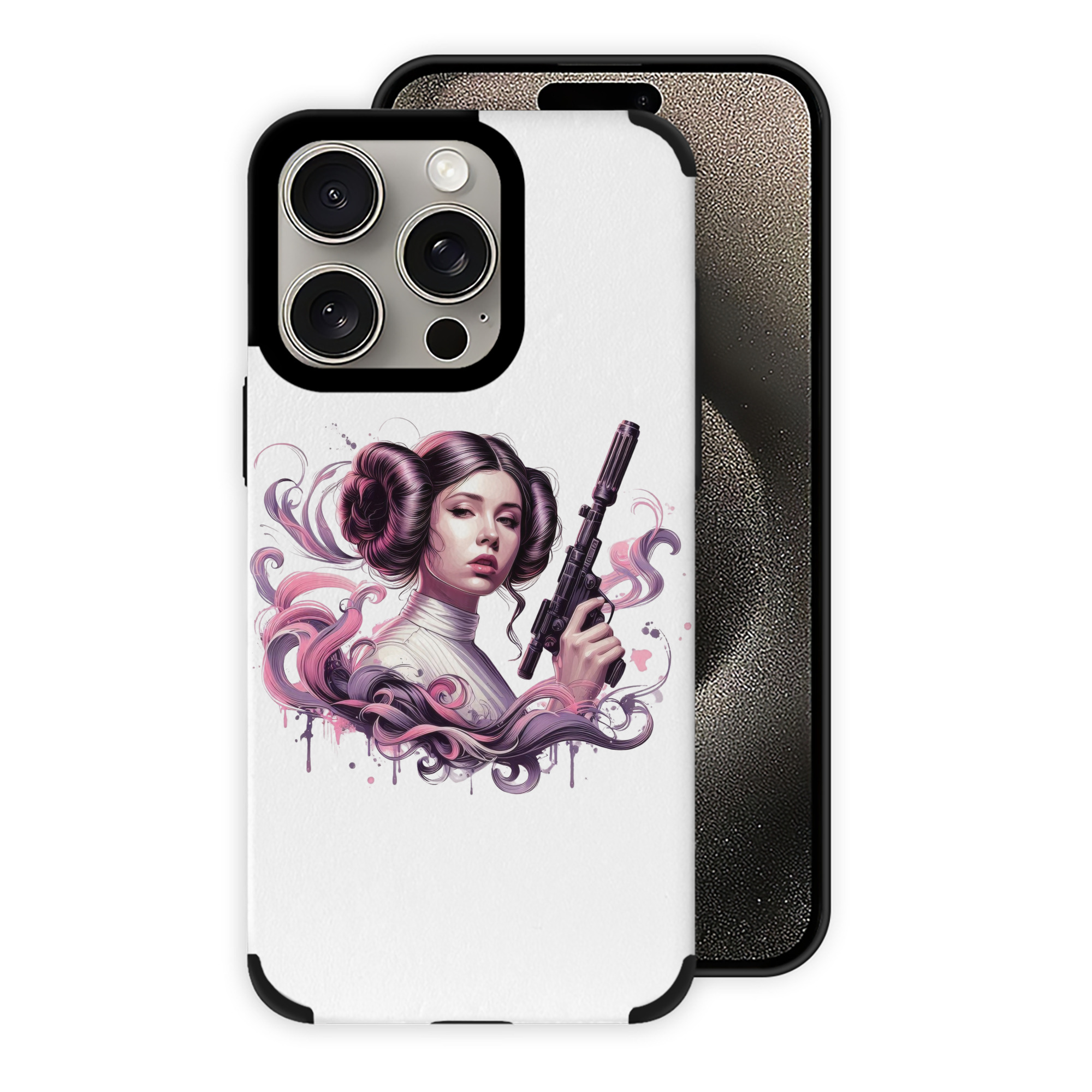 （画像用） スター・ウォーズ Star Wars 【iPhone15ProMax対応】 PUレザー スマホケース 耐衝撃＆黄変防止
