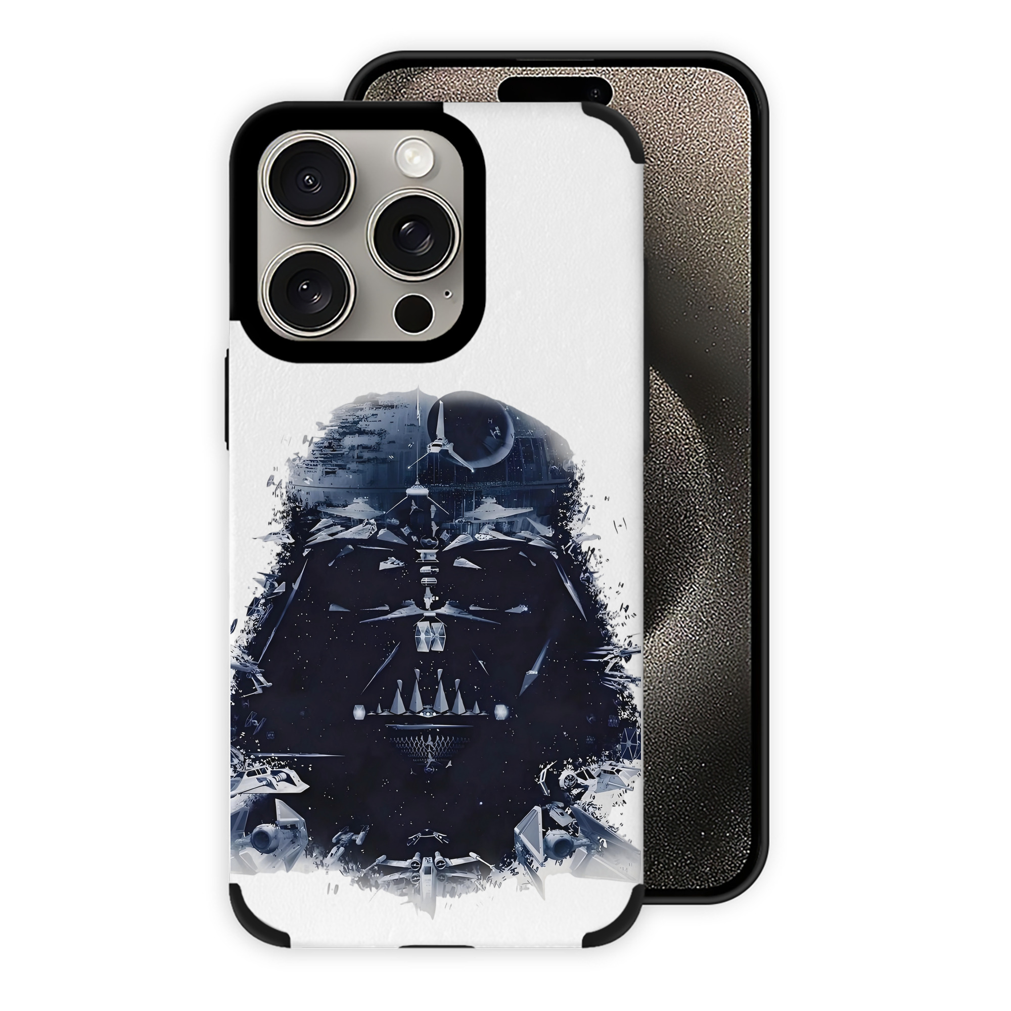 （画像用） スター・ウォーズ Star Wars 【iPhone15ProMax対応】 PUレザー スマホケース 耐衝撃＆黄変防止