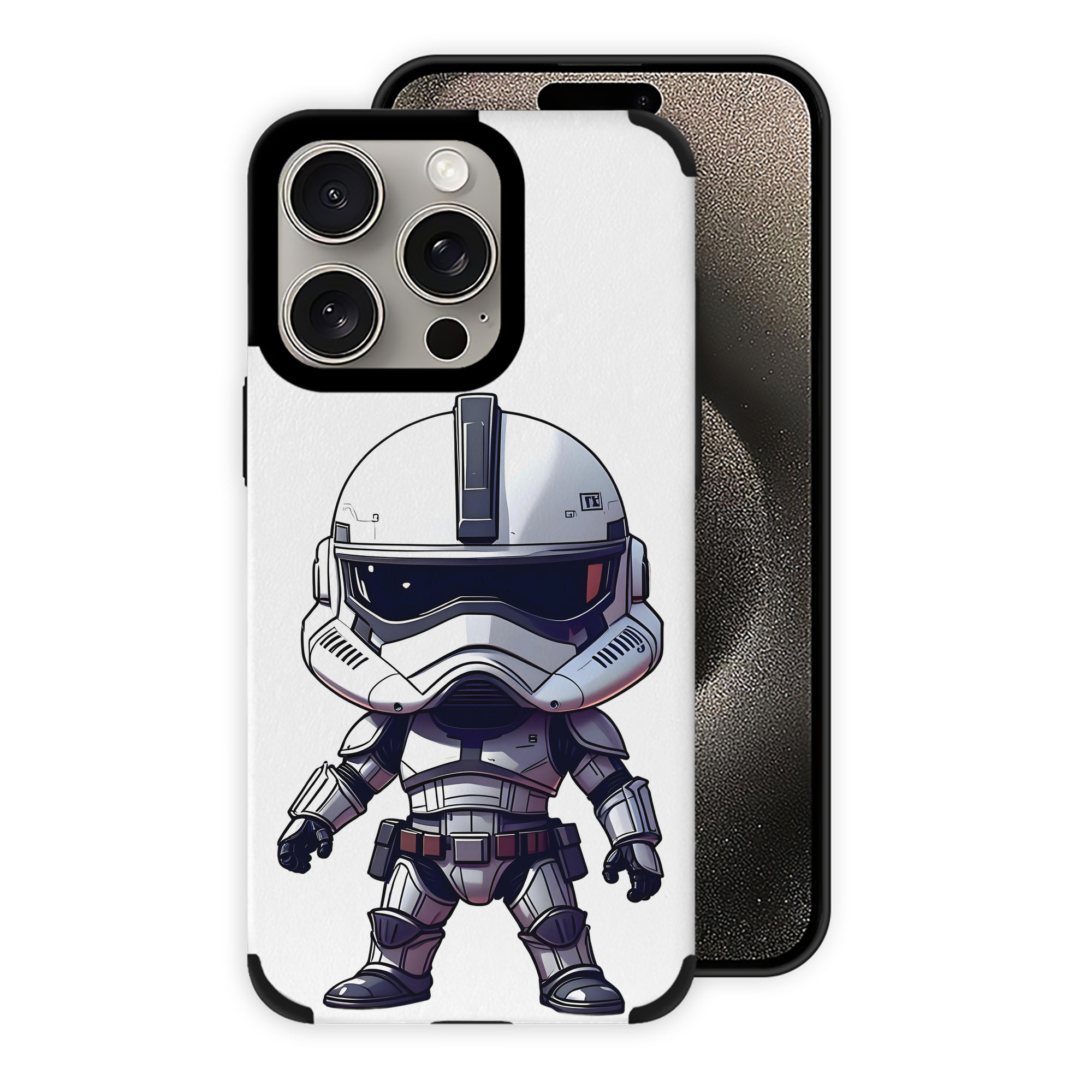 （画像用） スター・ウォーズ Star Wars 【iPhone15ProMax対応】 PUレザー スマホケース 耐衝撃＆黄変防止