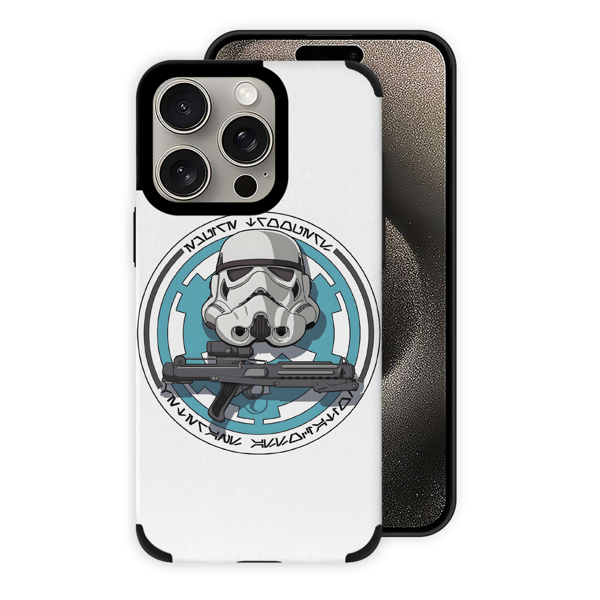 （画像用） スター・ウォーズ Star Wars 【iPhone15ProMax対応】 PUレザー スマホケース 耐衝撃＆黄変防止
