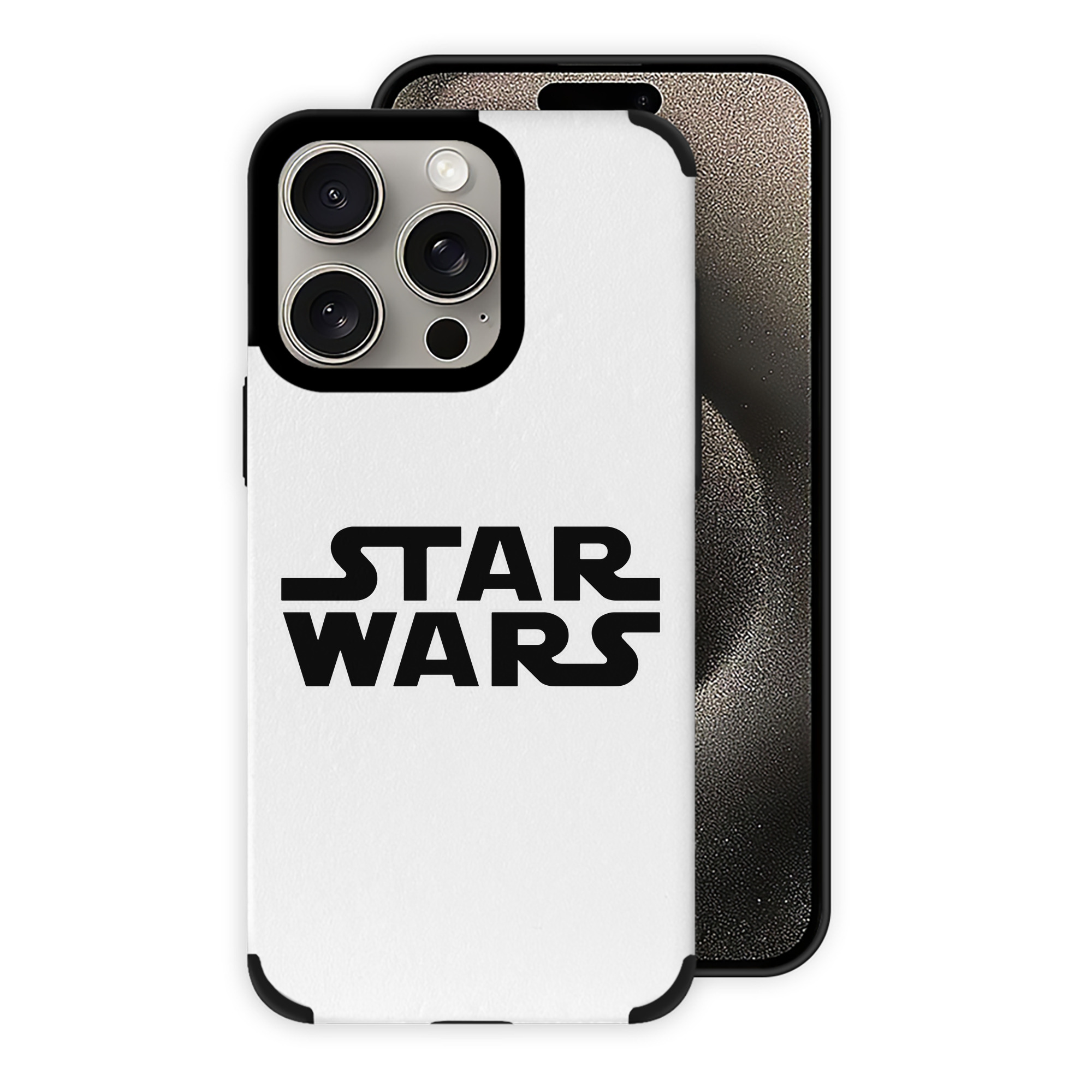 （画像用） スター・ウォーズ Star Wars 【iPhone15ProMax対応】 PUレザー スマホケース 耐衝撃＆黄変防止