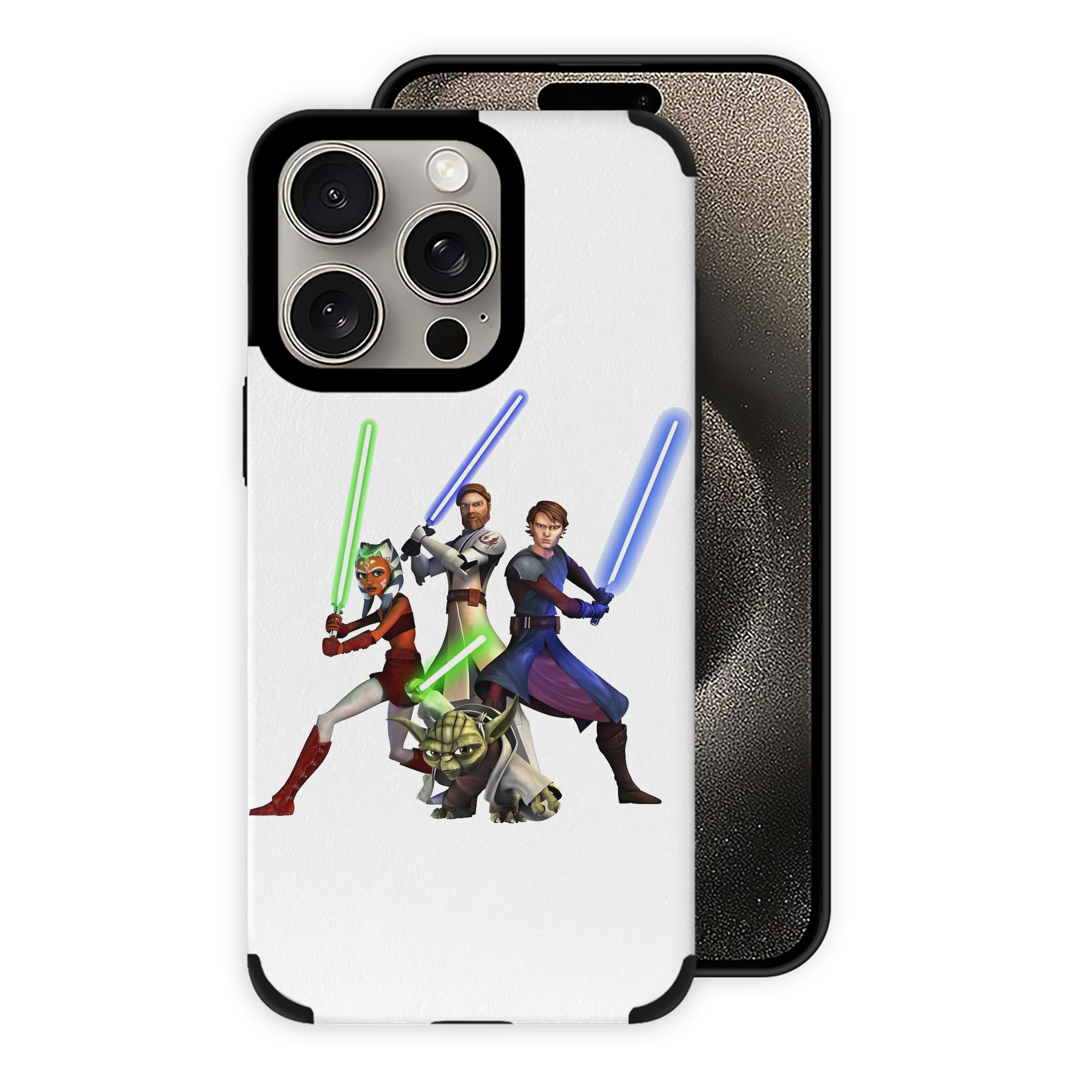 （画像用） スター・ウォーズ Star Wars 【iPhone15ProMax対応】 PUレザー スマホケース 耐衝撃＆黄変防止