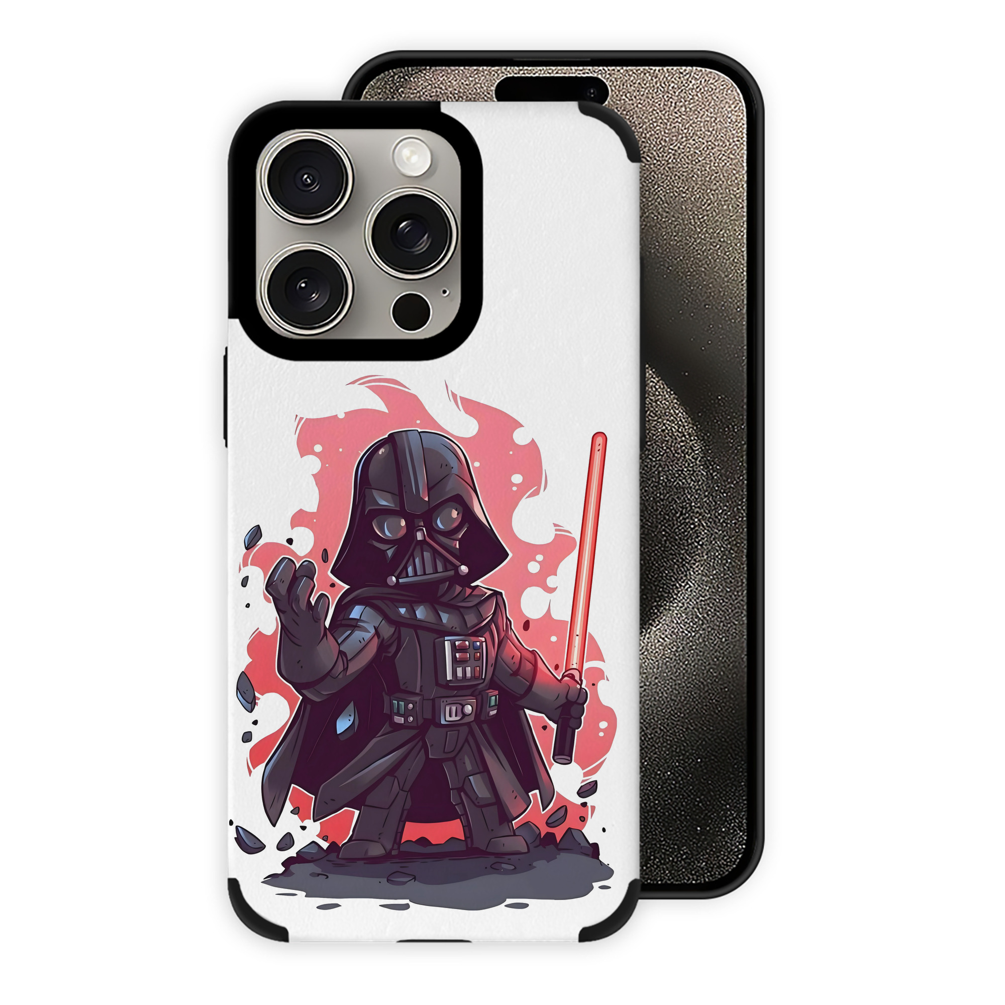 （画像用） スター・ウォーズ Star Wars 【iPhone15ProMax対応】 PUレザー スマホケース 耐衝撃＆黄変防止
