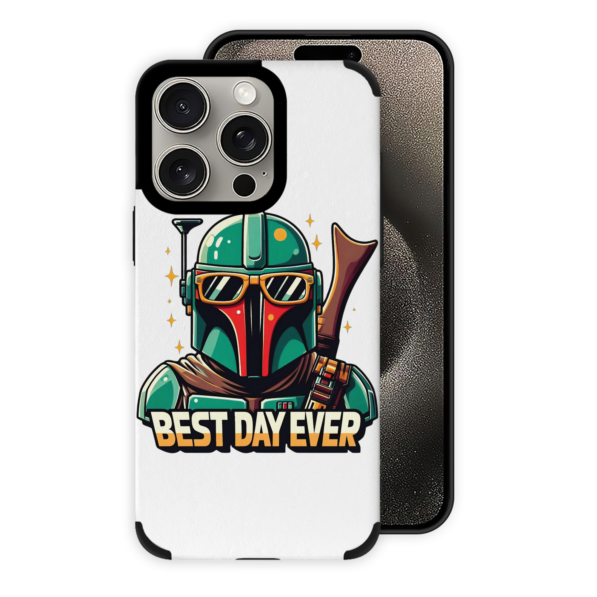 （画像用） スター・ウォーズ Star Wars 【iPhone15ProMax対応】 PUレザー スマホケース 耐衝撃＆黄変防止