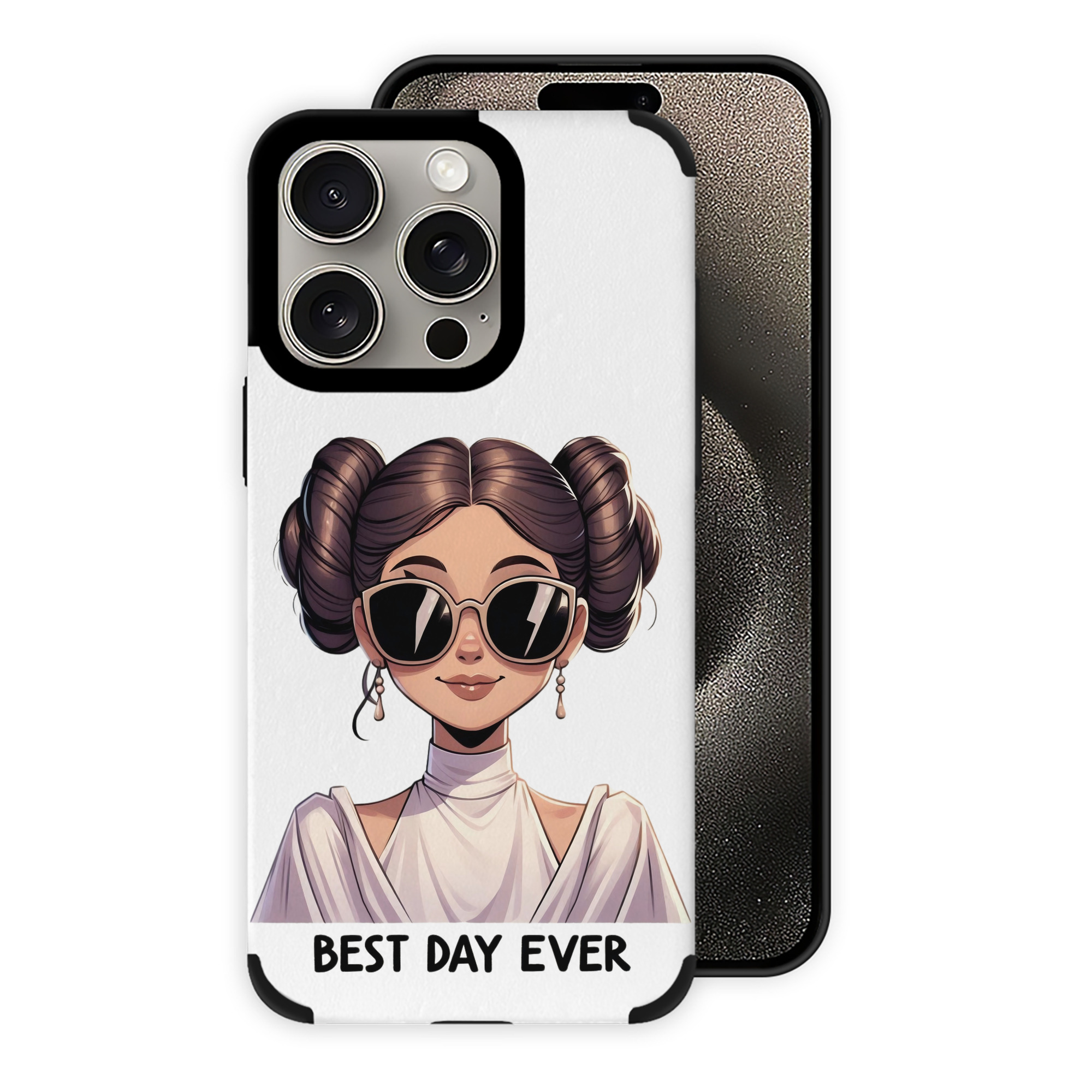 （画像用） スター・ウォーズ Star Wars 【iPhone15ProMax対応】 PUレザー スマホケース 耐衝撃＆黄変防止