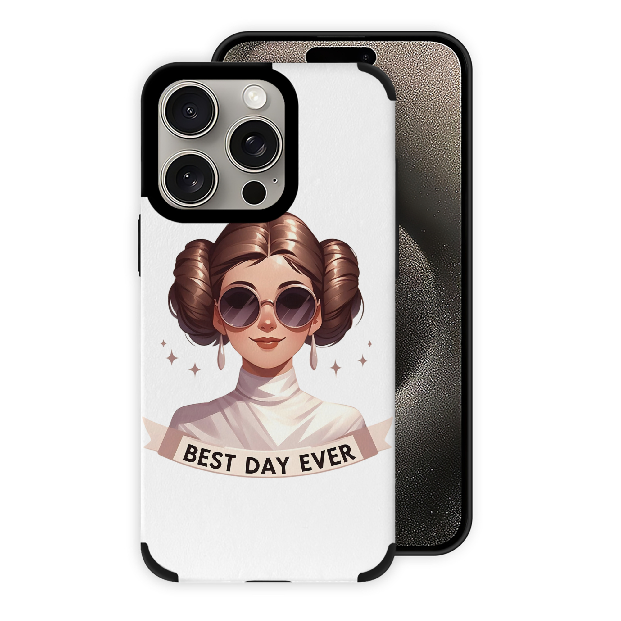 （画像用） スター・ウォーズ Star Wars 【iPhone15ProMax対応】 PUレザー スマホケース 耐衝撃＆黄変防止