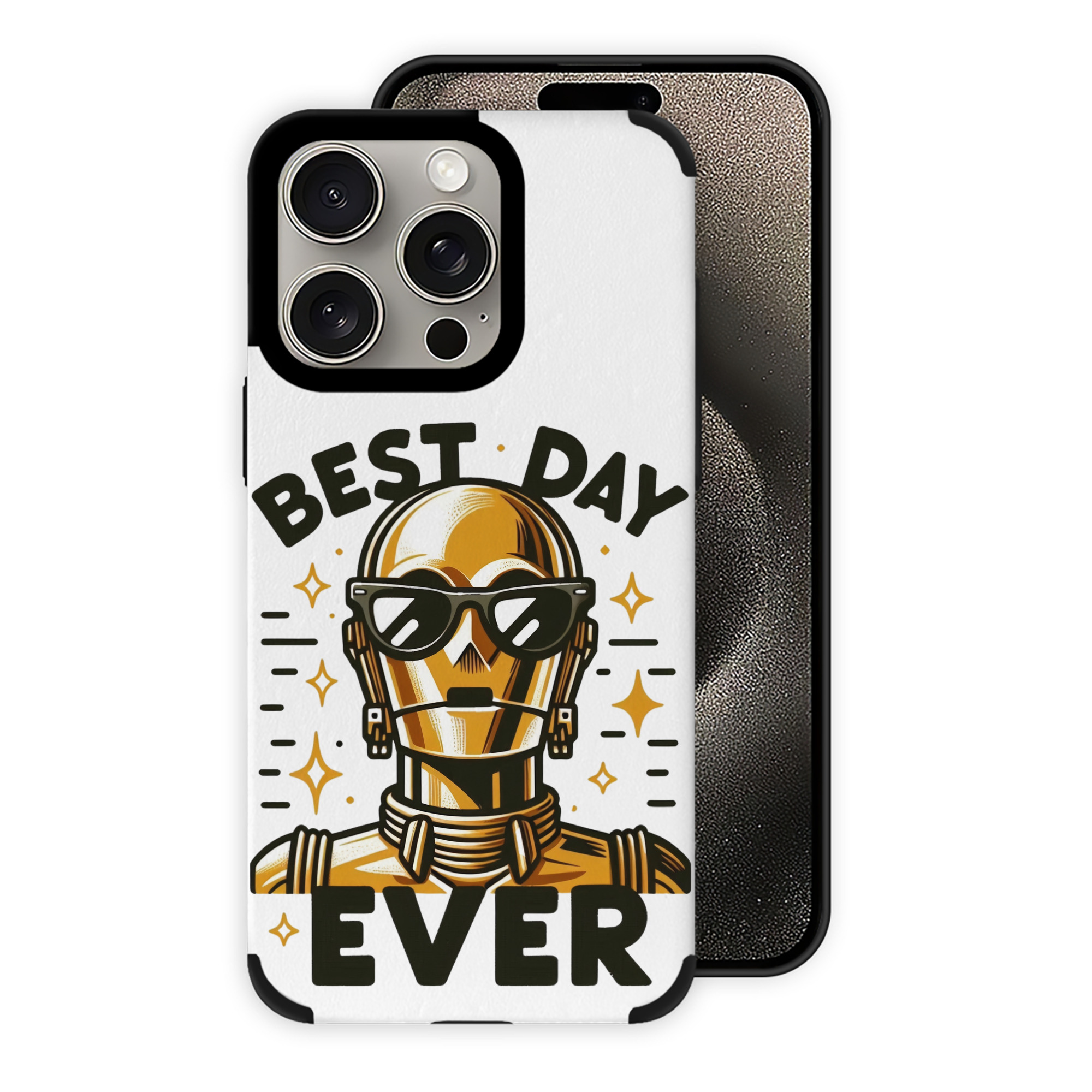 （画像用） スター・ウォーズ Star Wars 【iPhone15ProMax対応】 PUレザー スマホケース 耐衝撃＆黄変防止