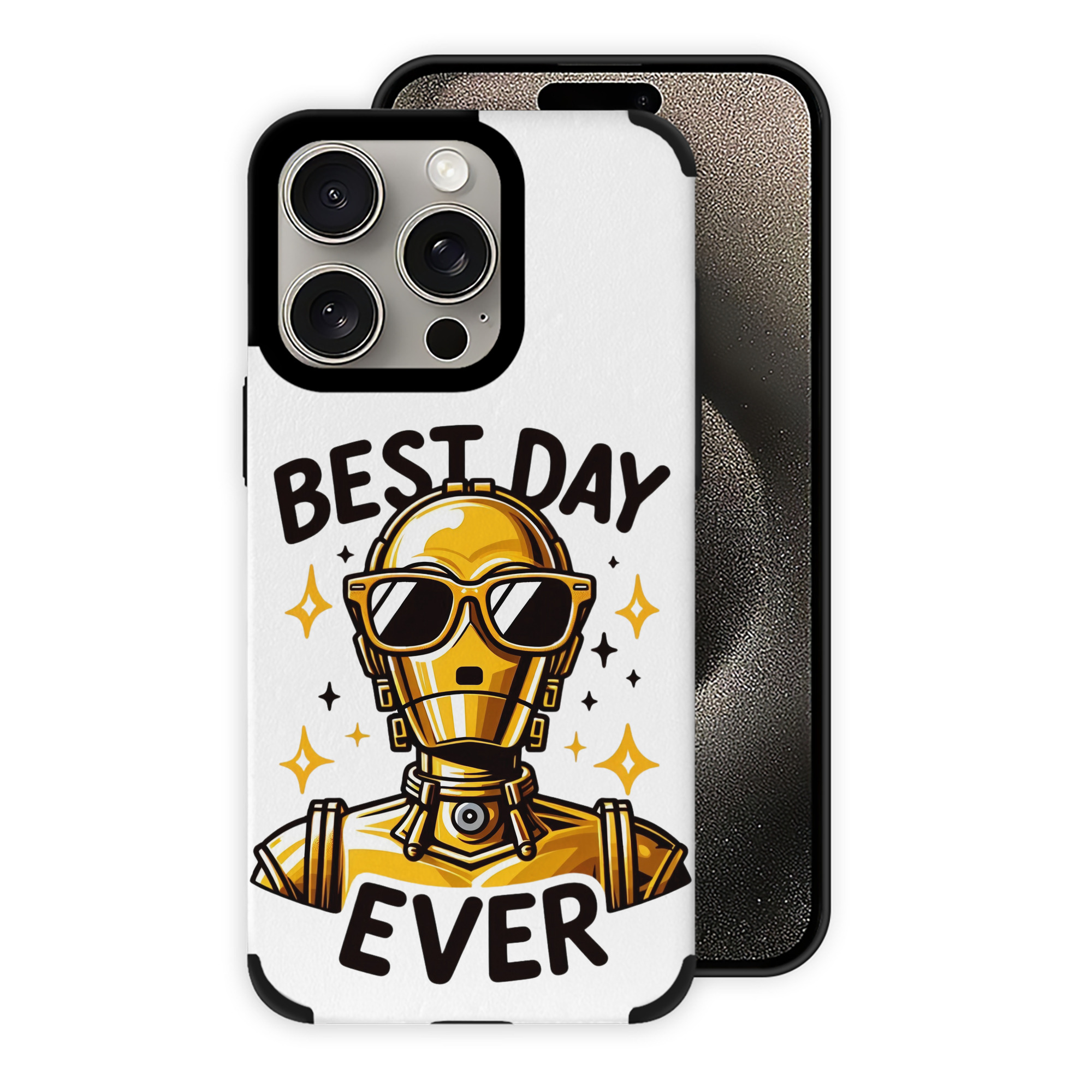 （画像用） スター・ウォーズ Star Wars 【iPhone15ProMax対応】 PUレザー スマホケース 耐衝撃＆黄変防止