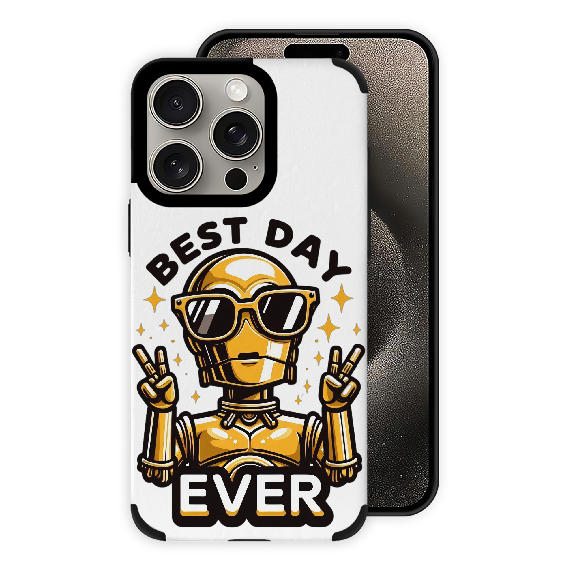 （画像用） スター・ウォーズ Star Wars 【iPhone15ProMax対応】 PUレザー スマホケース 耐衝撃＆黄変防止