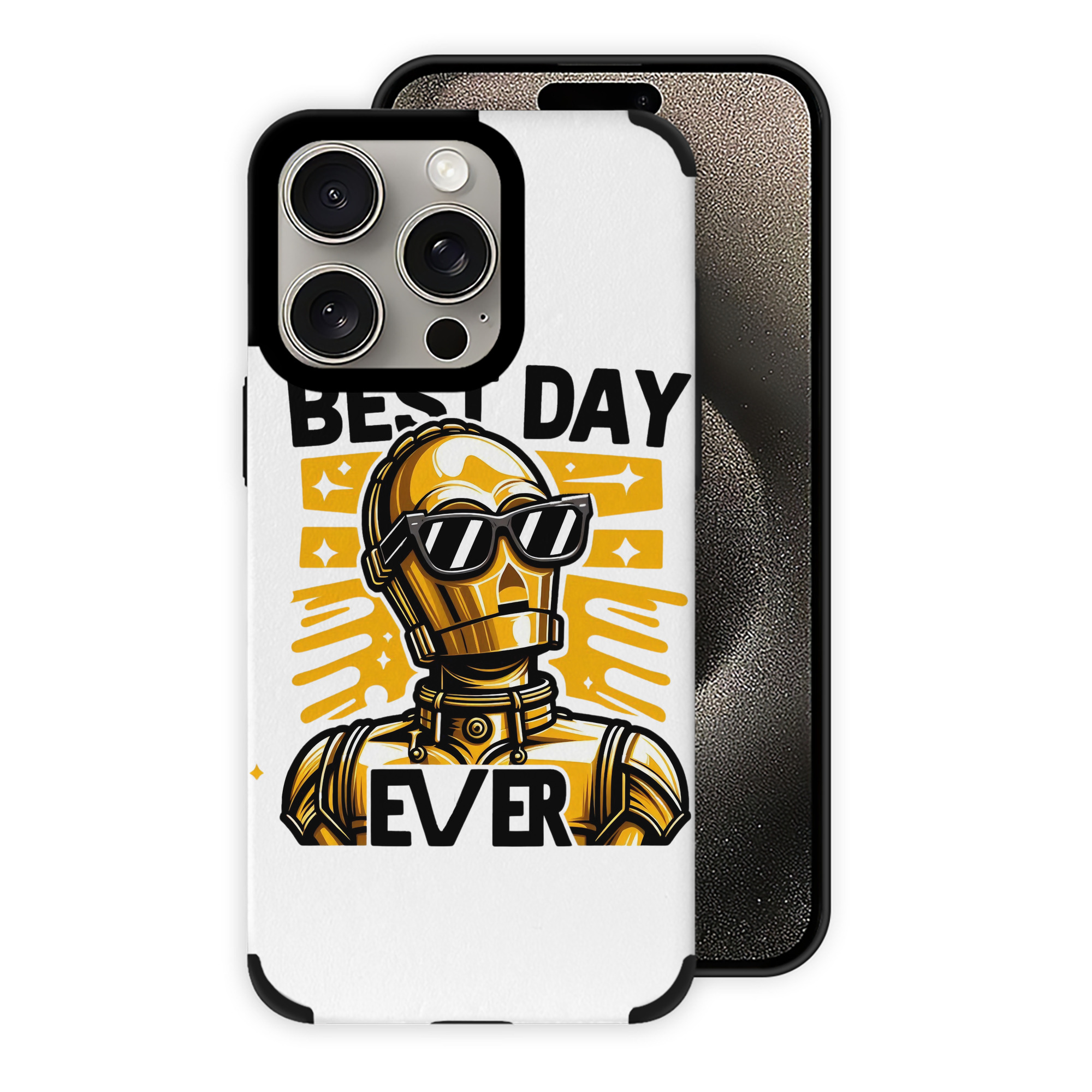 （画像用） スター・ウォーズ Star Wars 【iPhone15ProMax対応】 PUレザー スマホケース 耐衝撃＆黄変防止