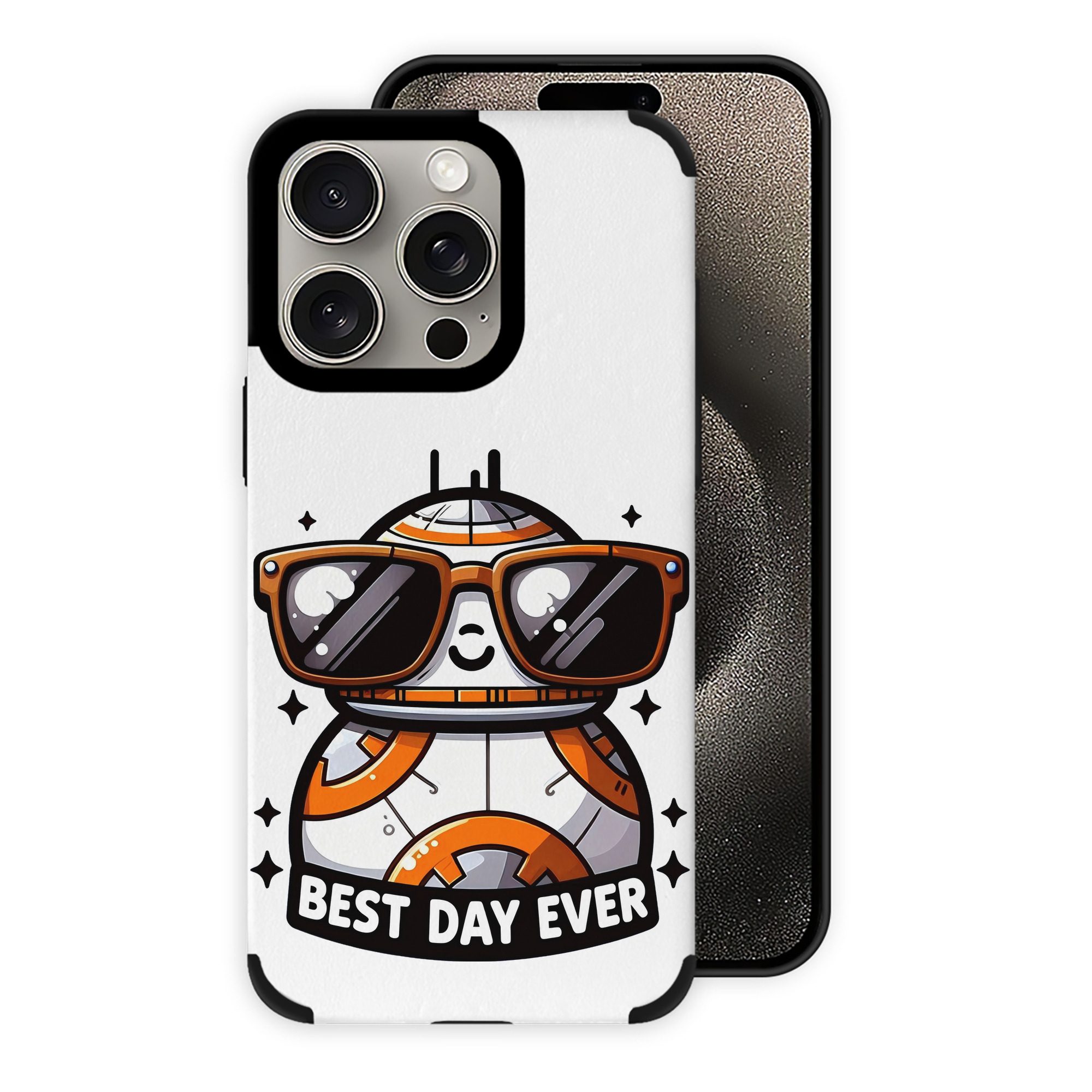 （画像用） スター・ウォーズ Star Wars 【iPhone15ProMax対応】 PUレザー スマホケース 耐衝撃＆黄変防止