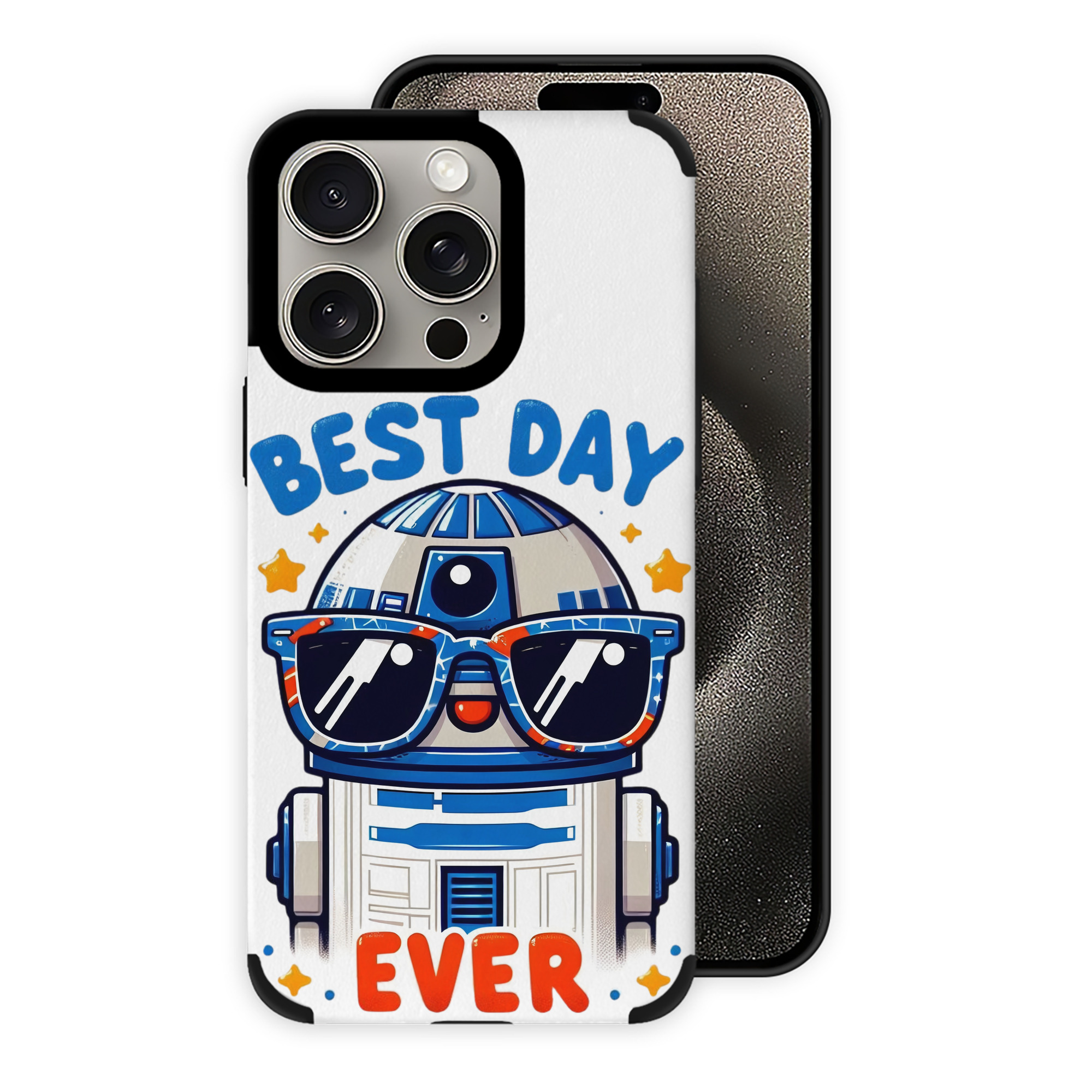 （画像用） スター・ウォーズ Star Wars 【iPhone15ProMax対応】 PUレザー スマホケース 耐衝撃＆黄変防止