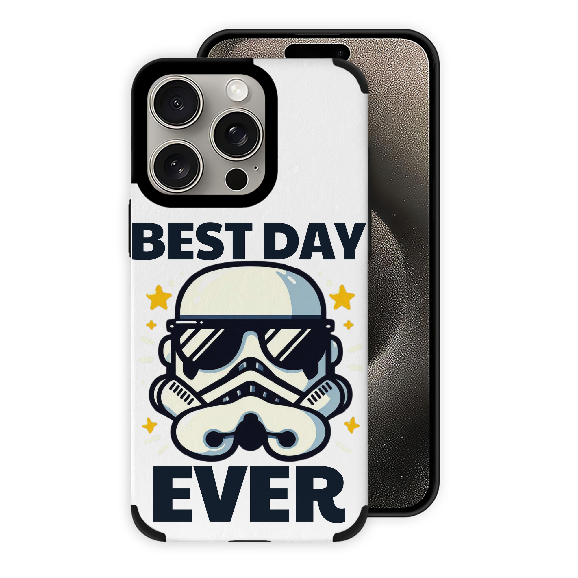 （画像用） スター・ウォーズ Star Wars 【iPhone15ProMax対応】 PUレザー スマホケース 耐衝撃＆黄変防止