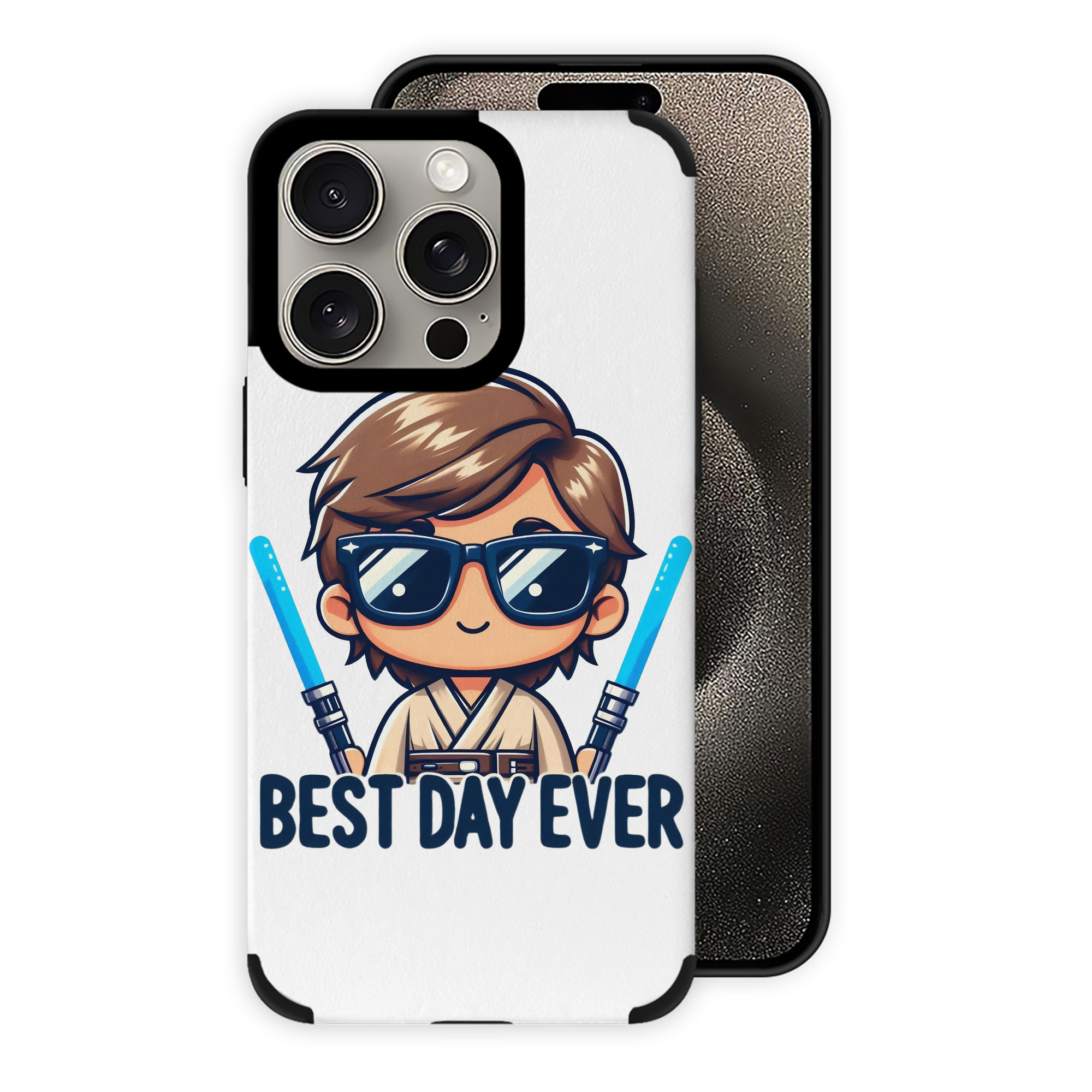 （画像用） スター・ウォーズ Star Wars 【iPhone15ProMax対応】 PUレザー スマホケース 耐衝撃＆黄変防止