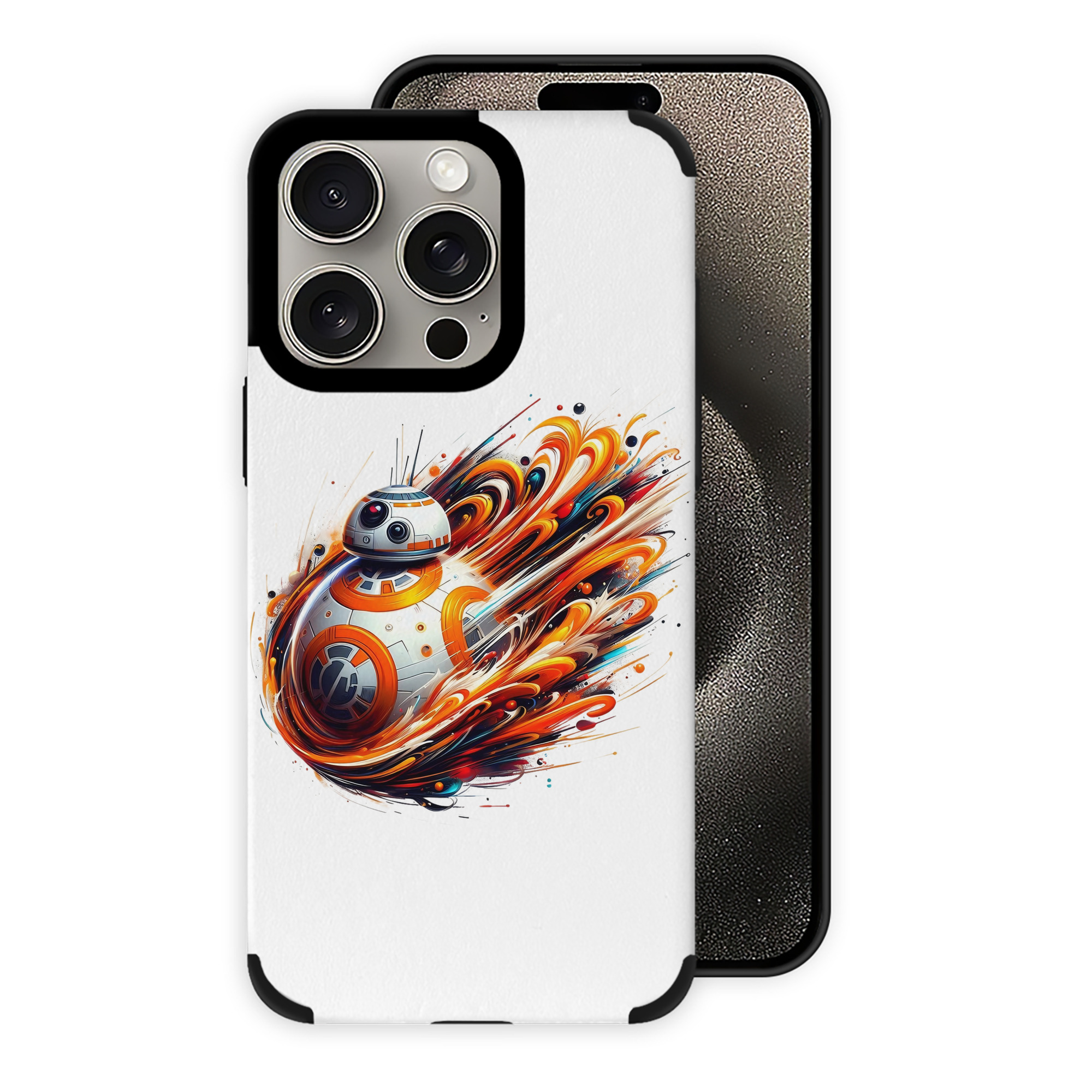 （画像用） スター・ウォーズ Star Wars 【iPhone15ProMax対応】 PUレザー スマホケース 耐衝撃＆黄変防止